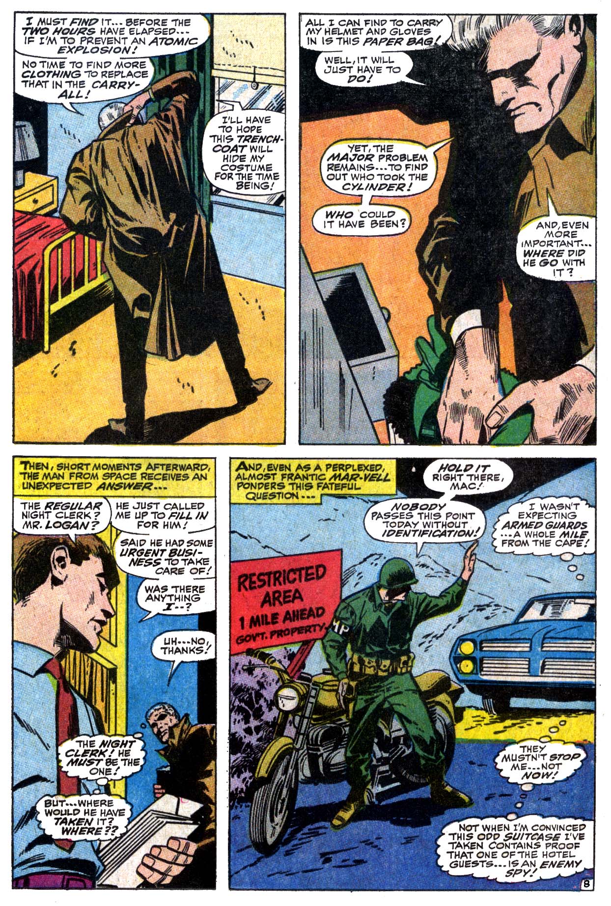 Read online Captain Marvel (1968) comic -  Issue #2 - 9