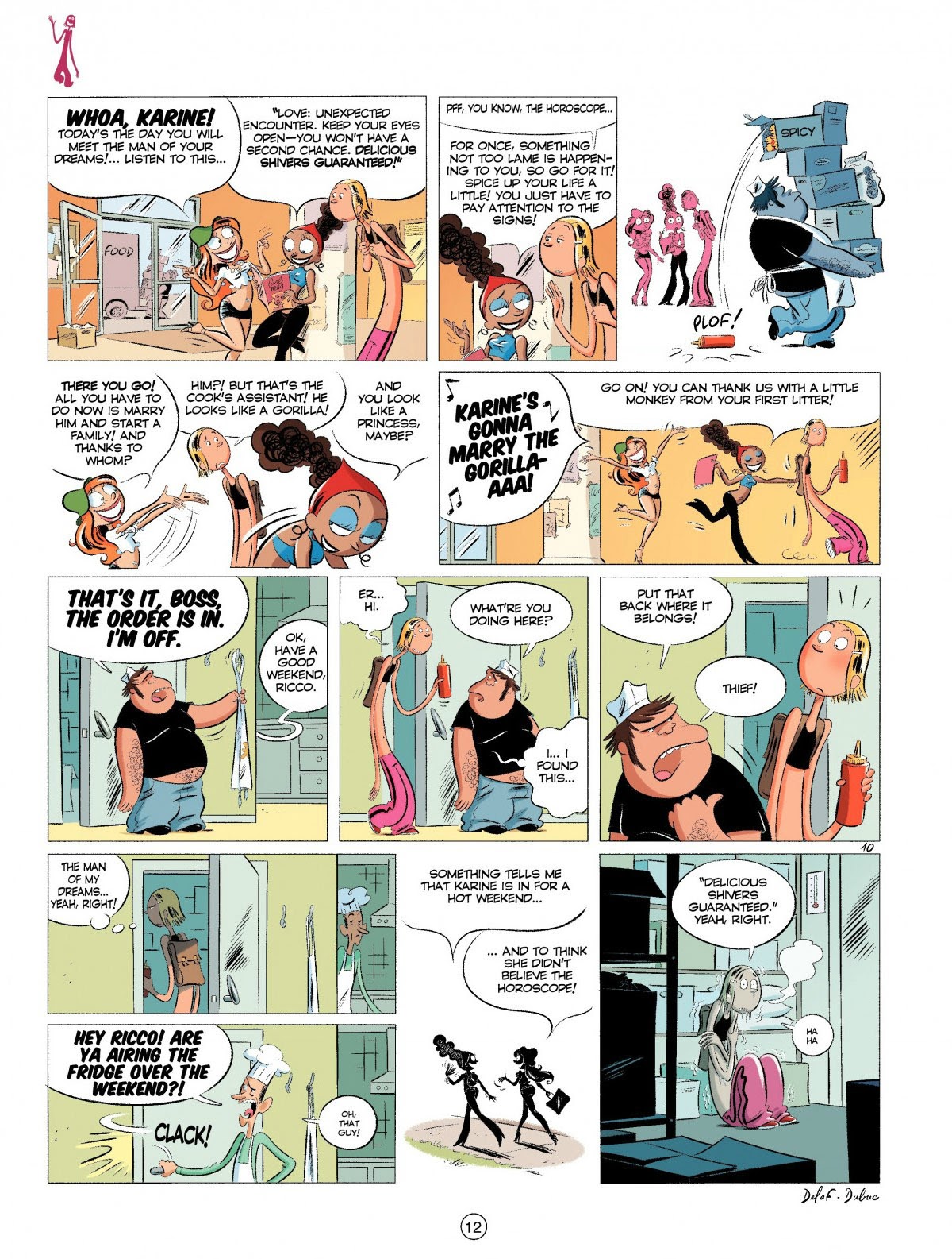 Read online The Bellybuttons comic -  Issue #1 - 12