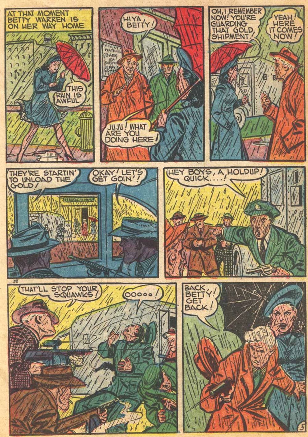 Read online Pep Comics comic -  Issue #13 - 7