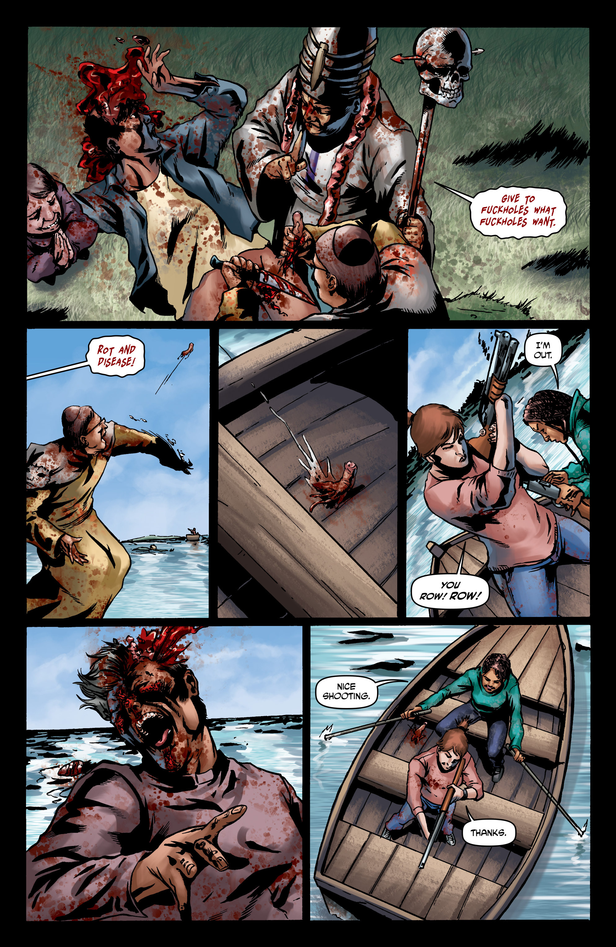 Read online Crossed: Badlands comic -  Issue #36 - 16