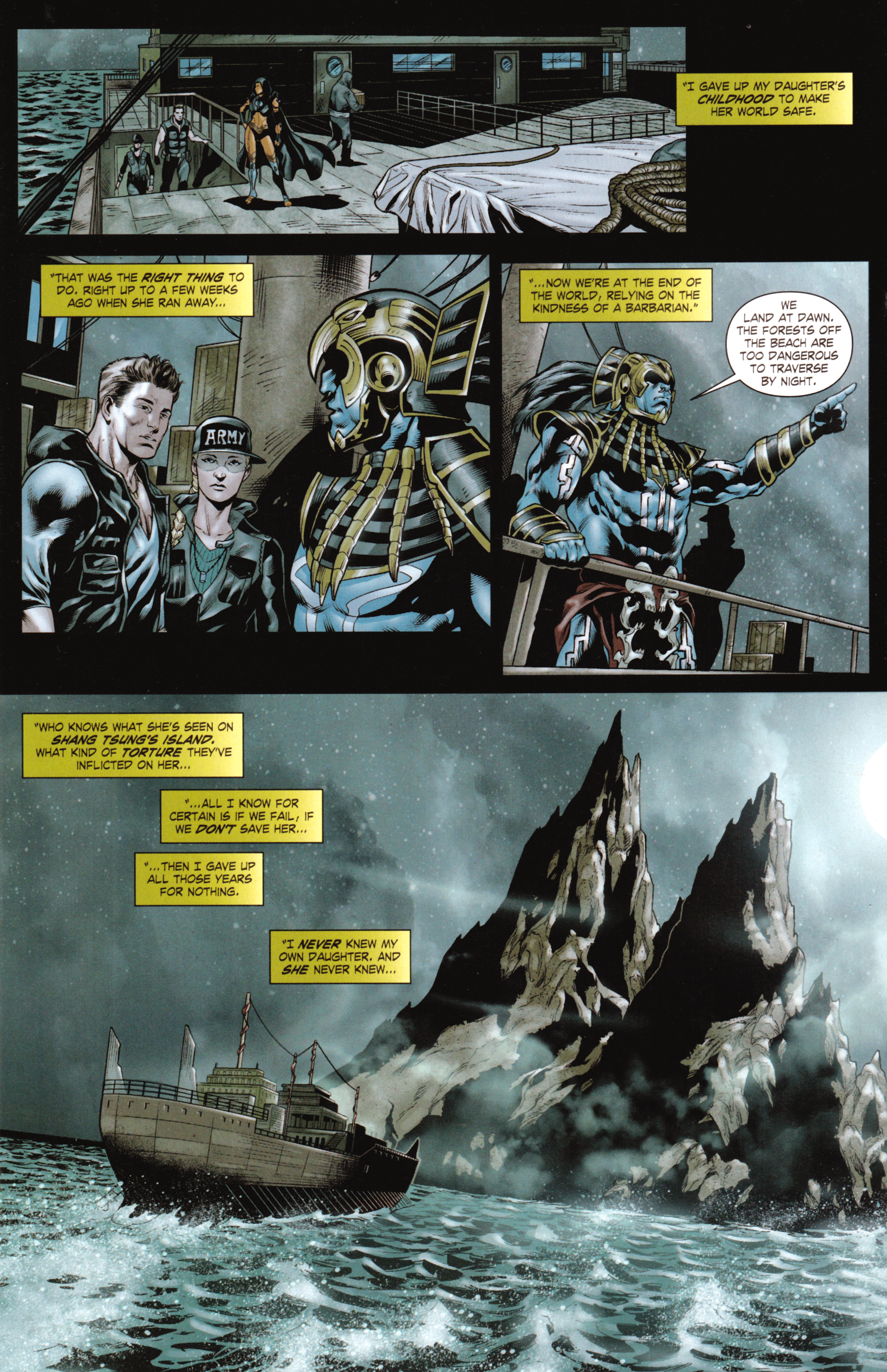 Read online Mortal Kombat X [II] comic -  Issue #8 - 24