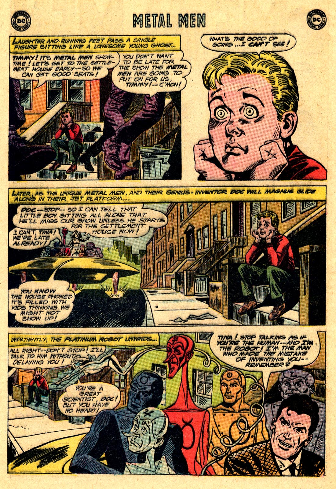 Read online Metal Men (1963) comic -  Issue #8 - 4