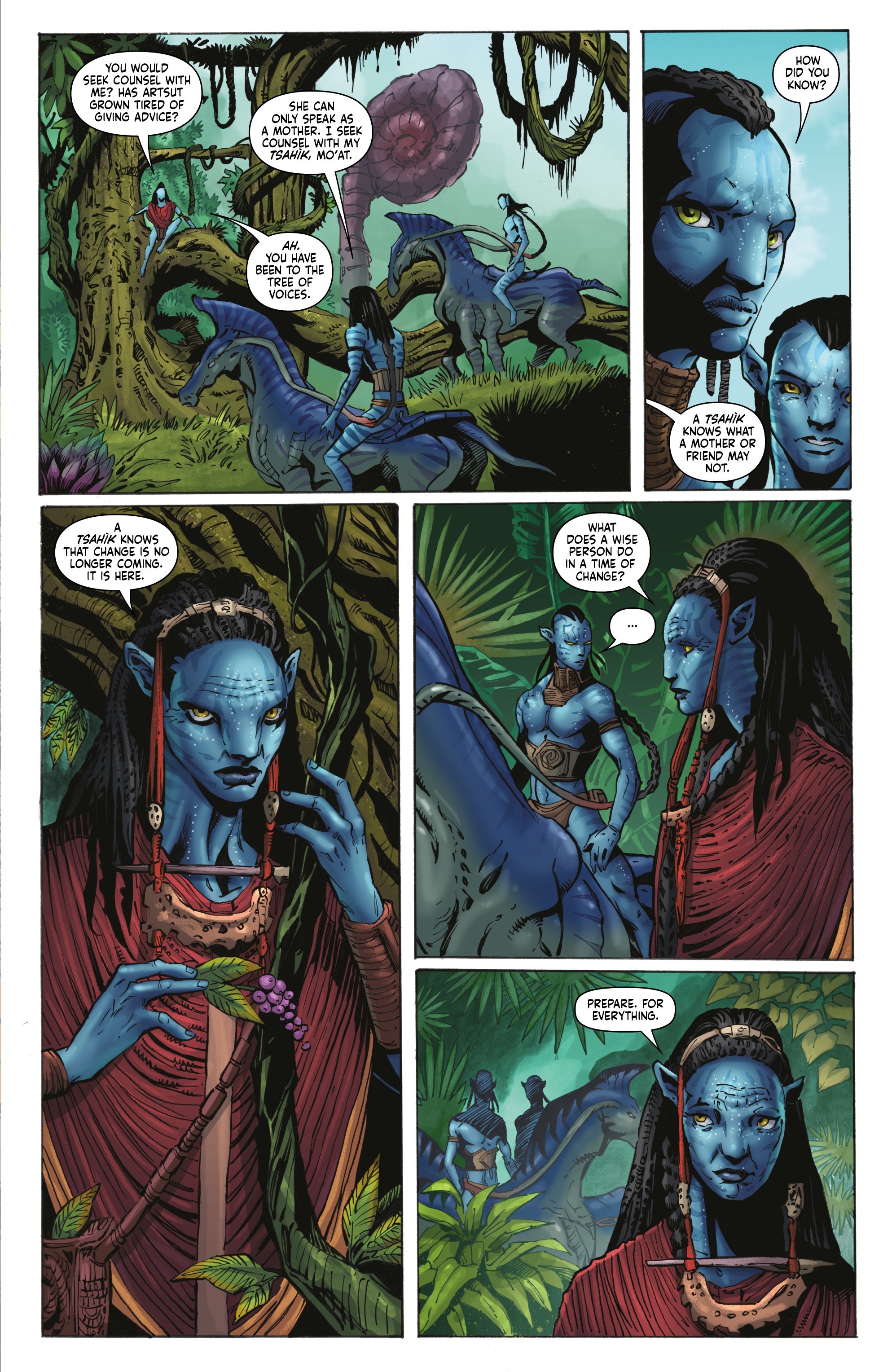 Read online Avatar: Tsu'tey's Path comic -  Issue #2 - 17