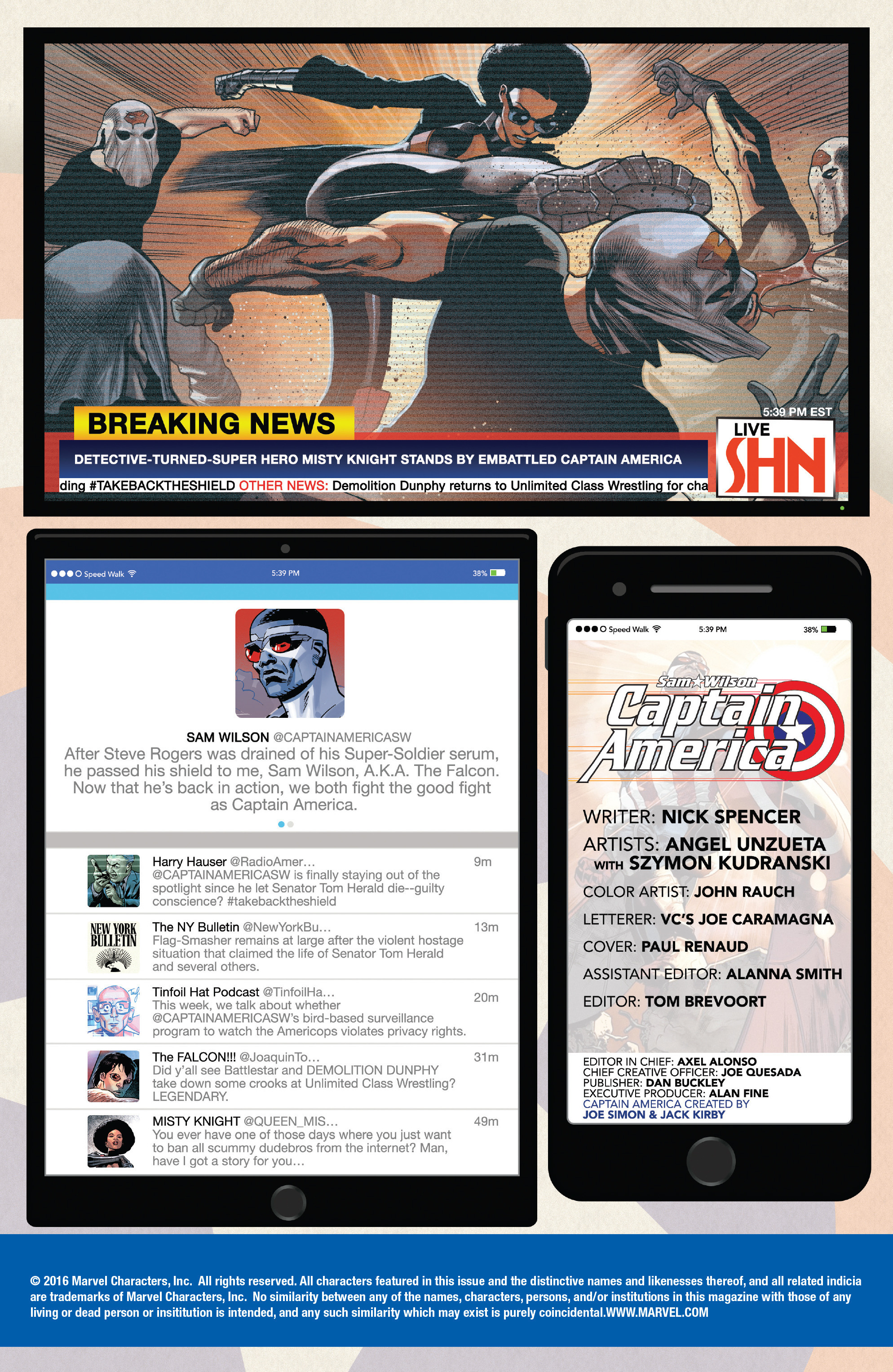 Read online Captain America: Sam Wilson comic -  Issue #16 - 2