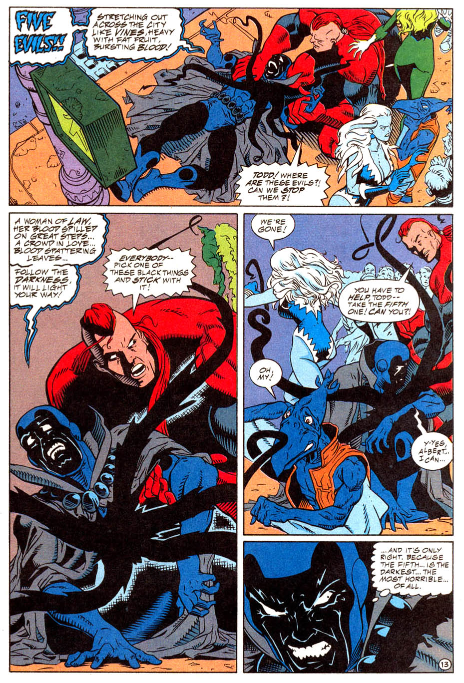 Read online Justice League America comic -  Issue #105 - 14