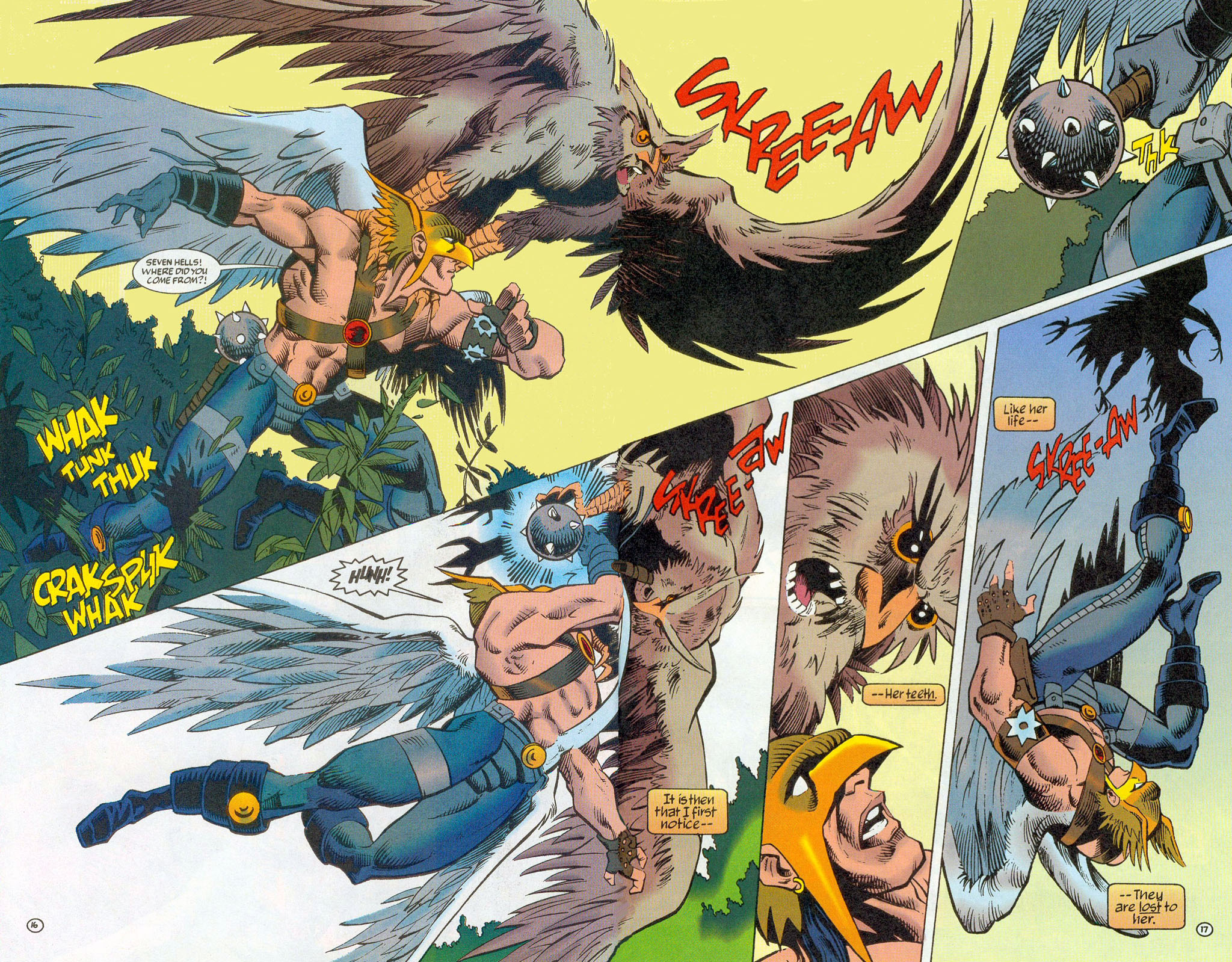 Hawkman (1993) Issue #18 #21 - English 19