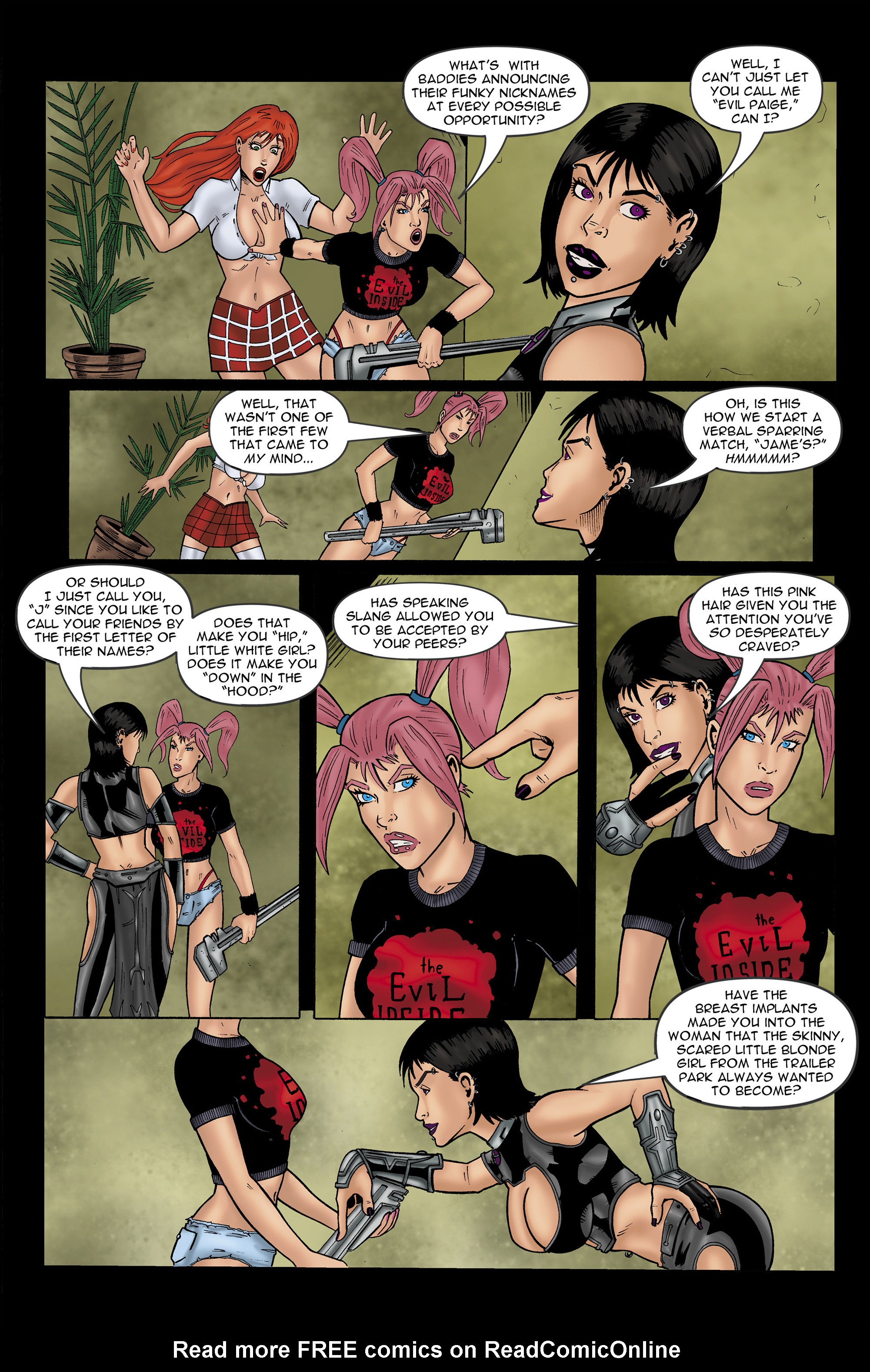 Read online Chaos Campus: Sorority Girls Vs. Zombies comic -  Issue #8 - 4