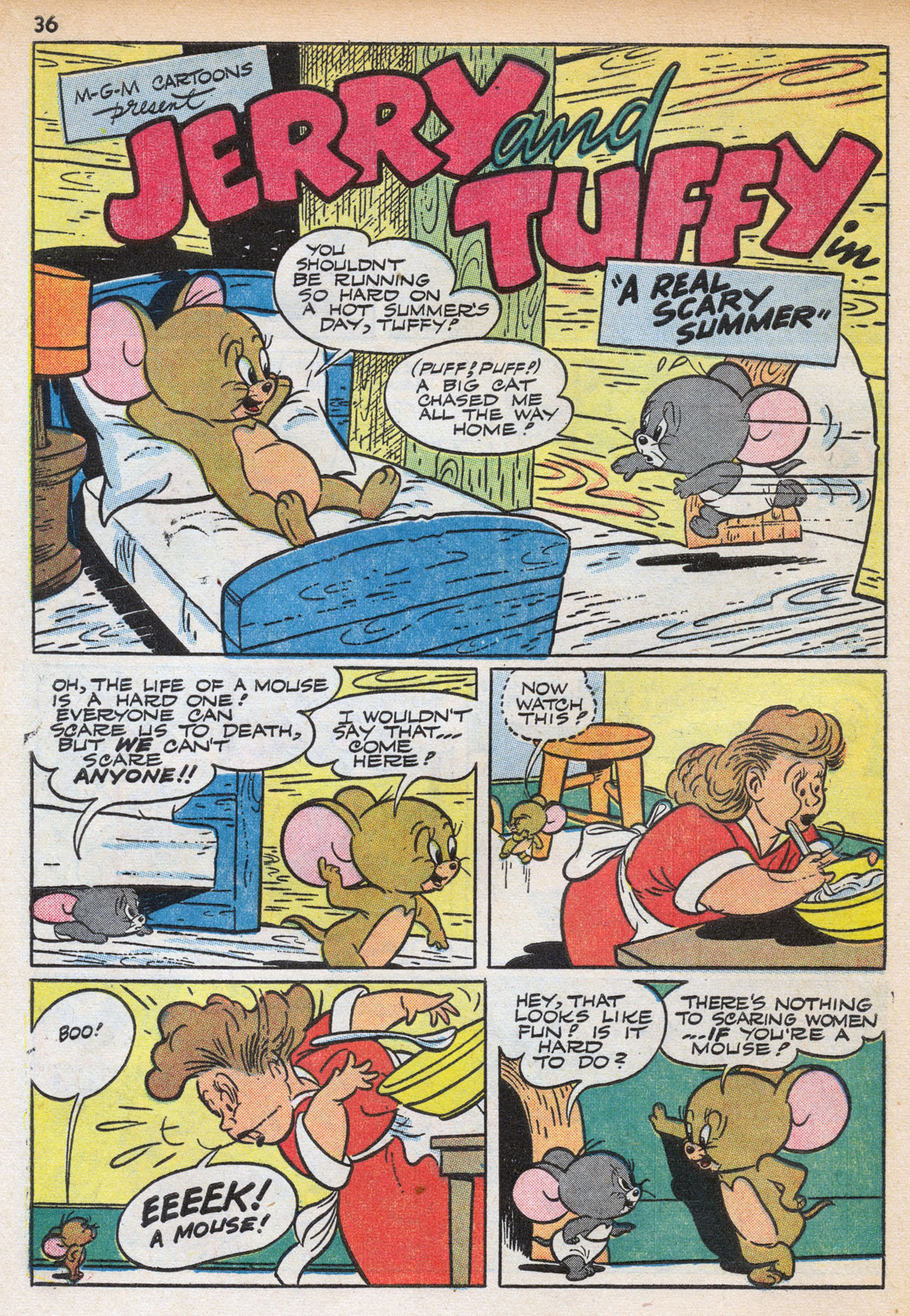 Read online Tom and Jerry's Summer Fun comic -  Issue #2 - 38
