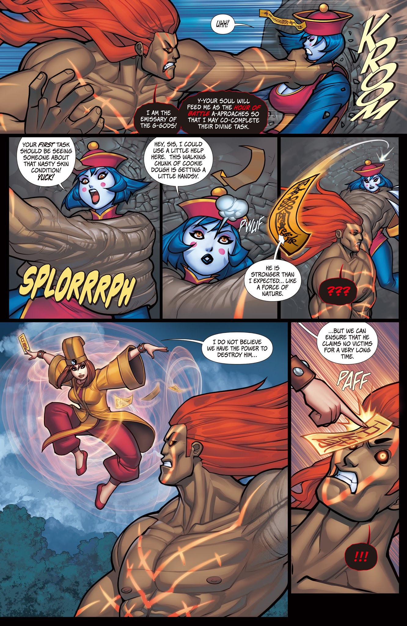 Read online Street Fighter VS Darkstalkers comic -  Issue #6 - 23