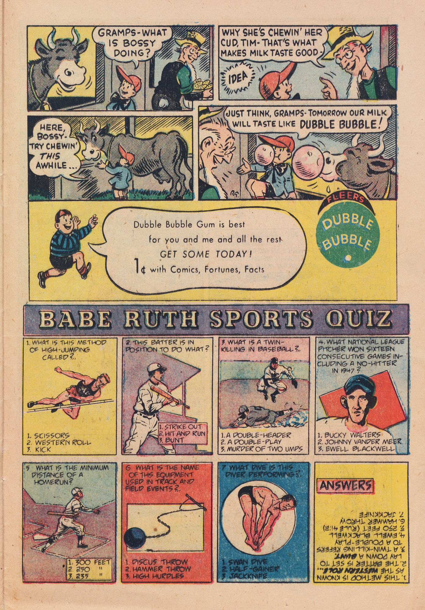 Read online Babe Ruth Sports Comics comic -  Issue #3 - 24