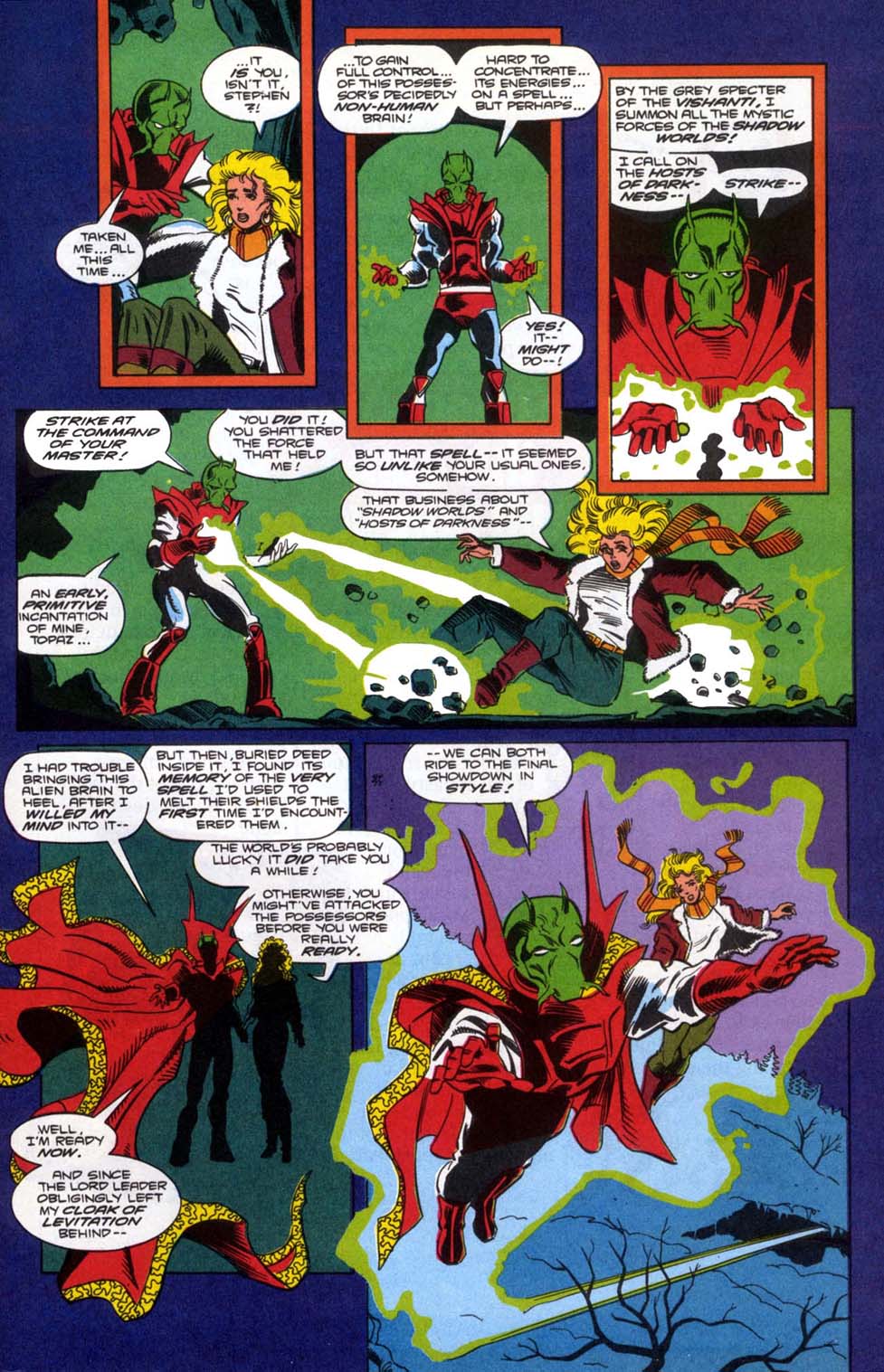 Read online Doctor Strange: Sorcerer Supreme comic -  Issue #27 - 12