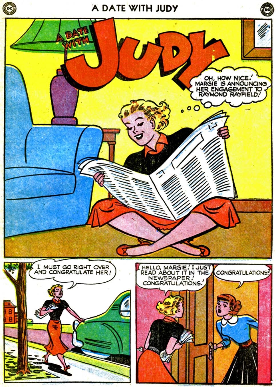 Read online A Date with Judy comic -  Issue #18 - 41