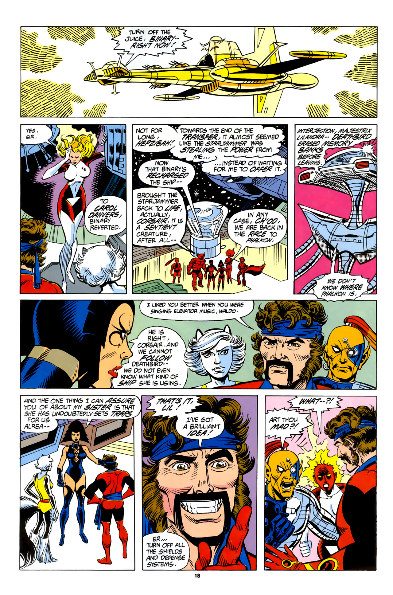 Read online X-Men Spotlight On...Starjammers comic -  Issue #2 - 20