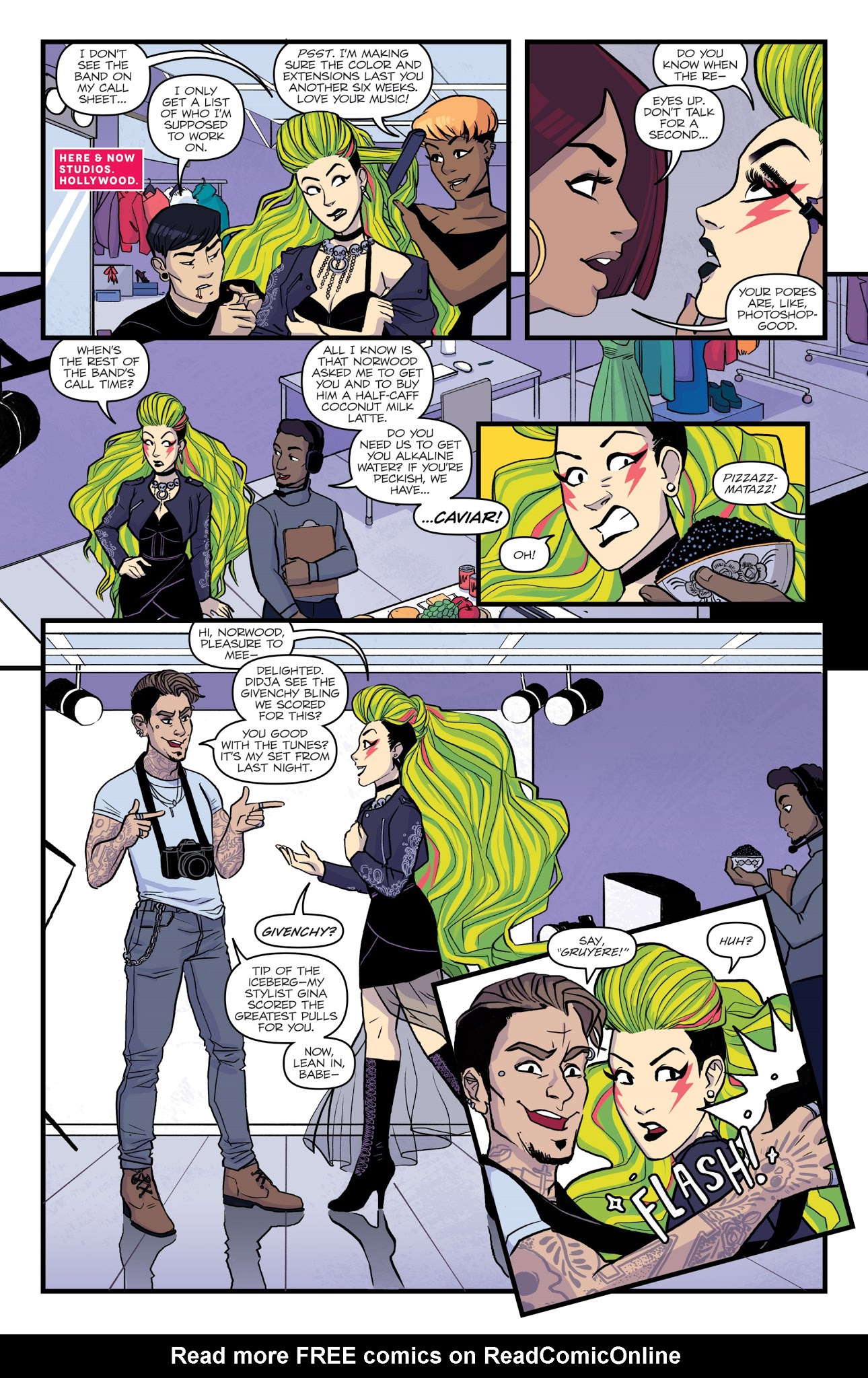 Read online Jem and the Holograms: Dimensions comic -  Issue #4 - 7