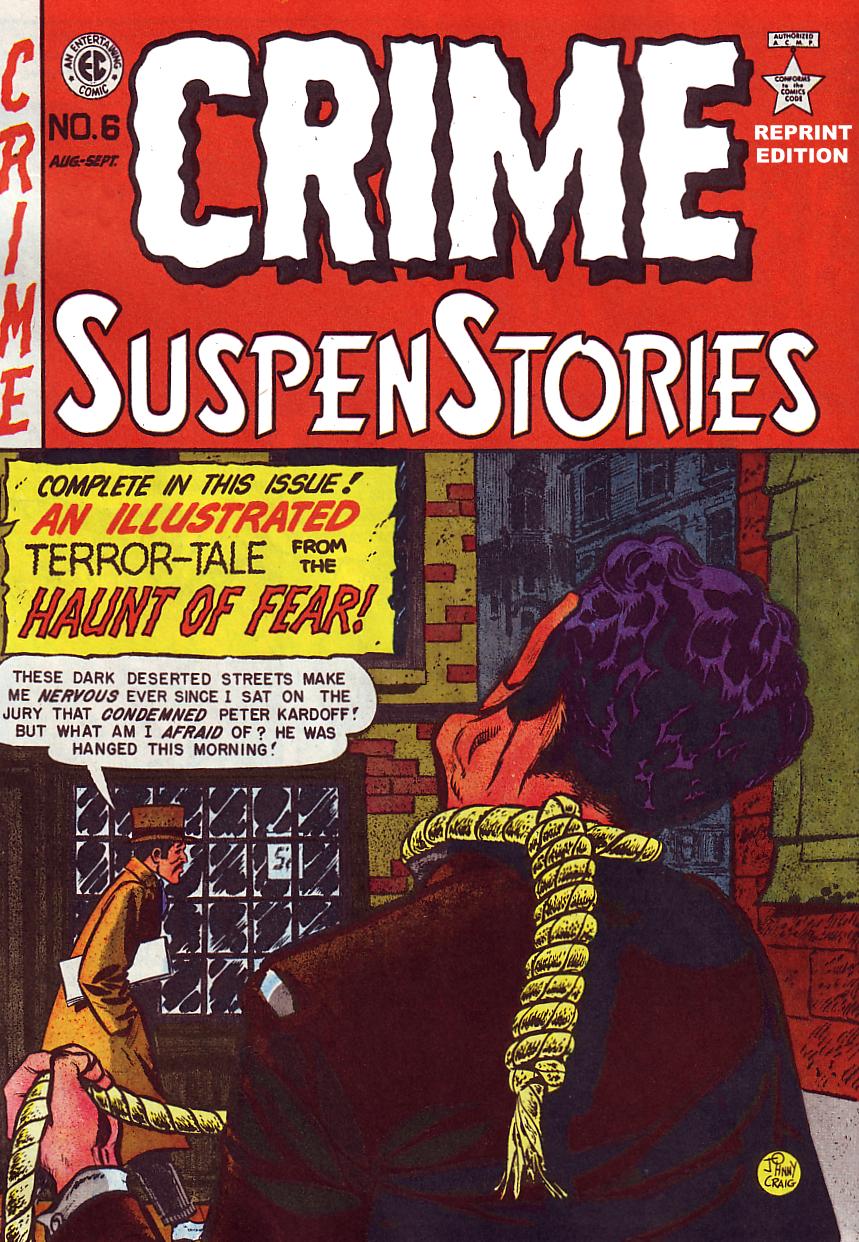 Read online Crime SuspenStories comic -  Issue #6 - 1