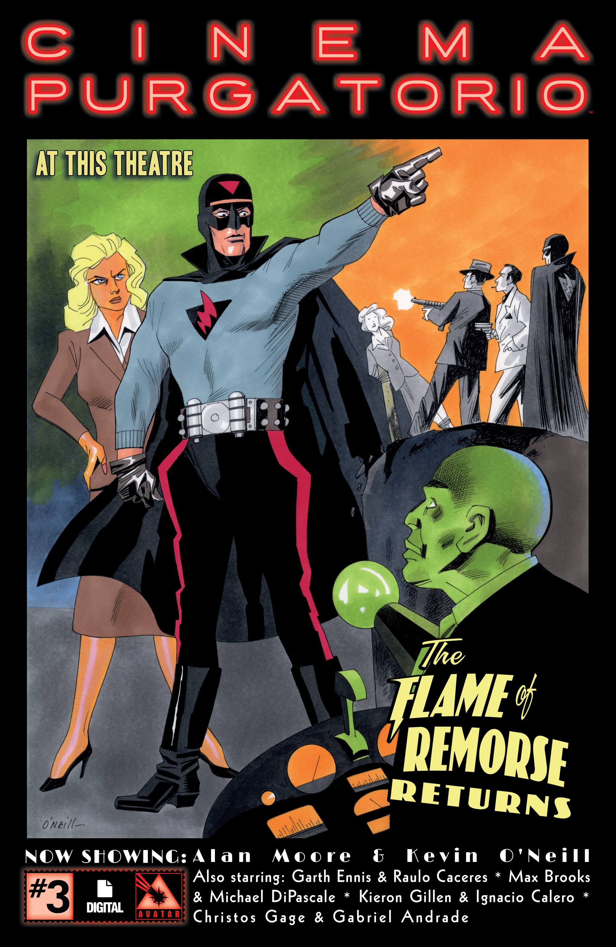 Read online Alan Moore's Cinema Purgatorio comic -  Issue #3 - 1