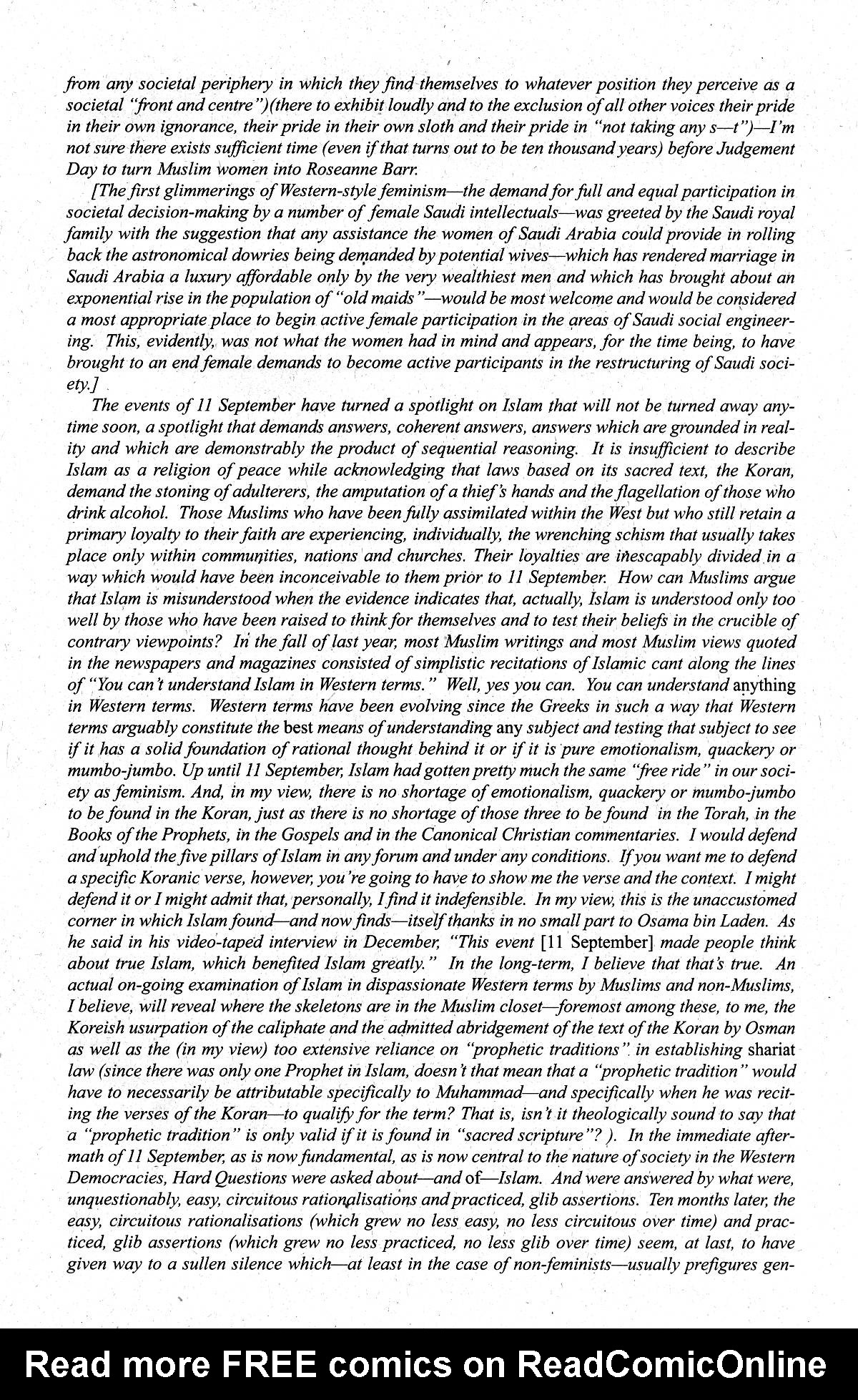 Read online Cerebus comic -  Issue #282 - 23