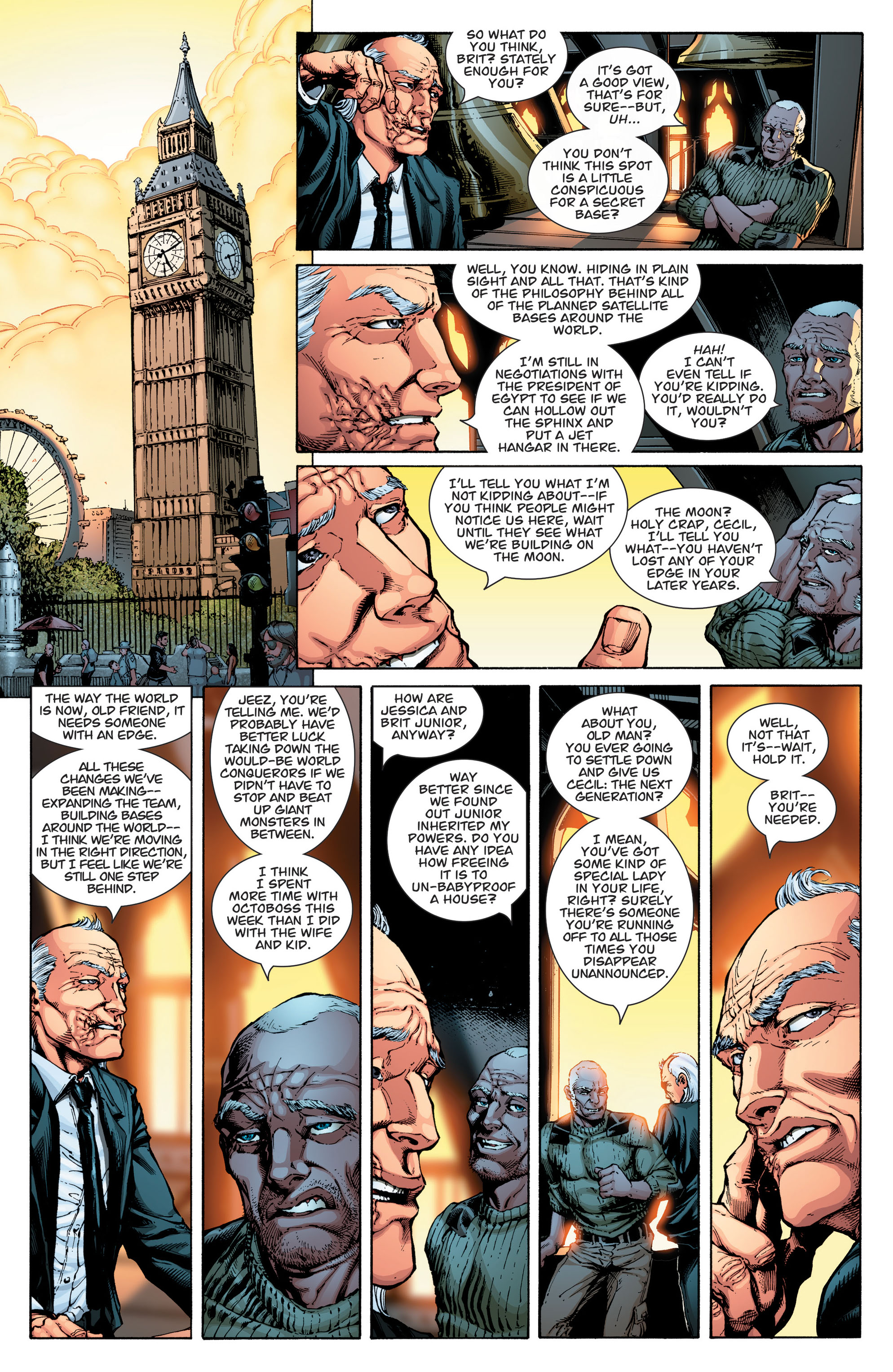 Read online Guarding the Globe (2010) comic -  Issue #3 - 10