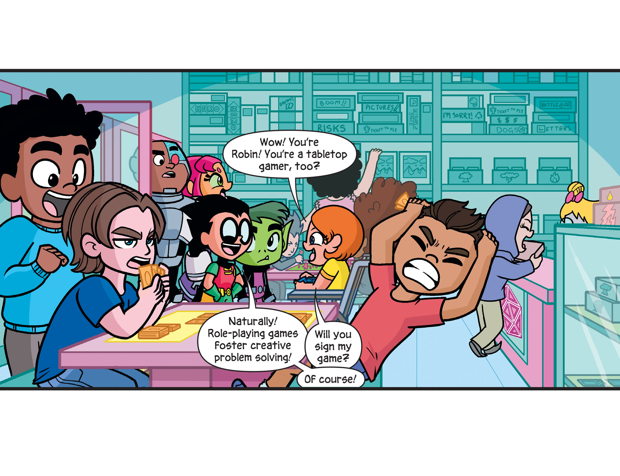 Read online Teen Titans Go! Roll With It! comic -  Issue #5 - 28