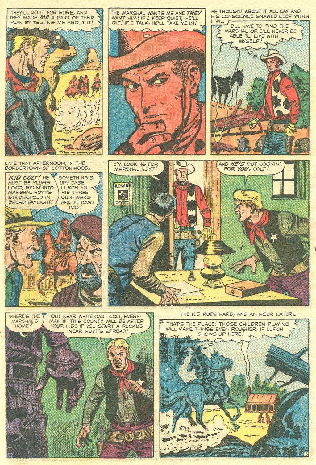 Read online Kid Colt Outlaw comic -  Issue #70 - 5