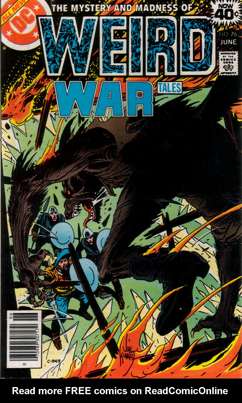 Read online Weird War Tales (1971) comic -  Issue #76 - 1