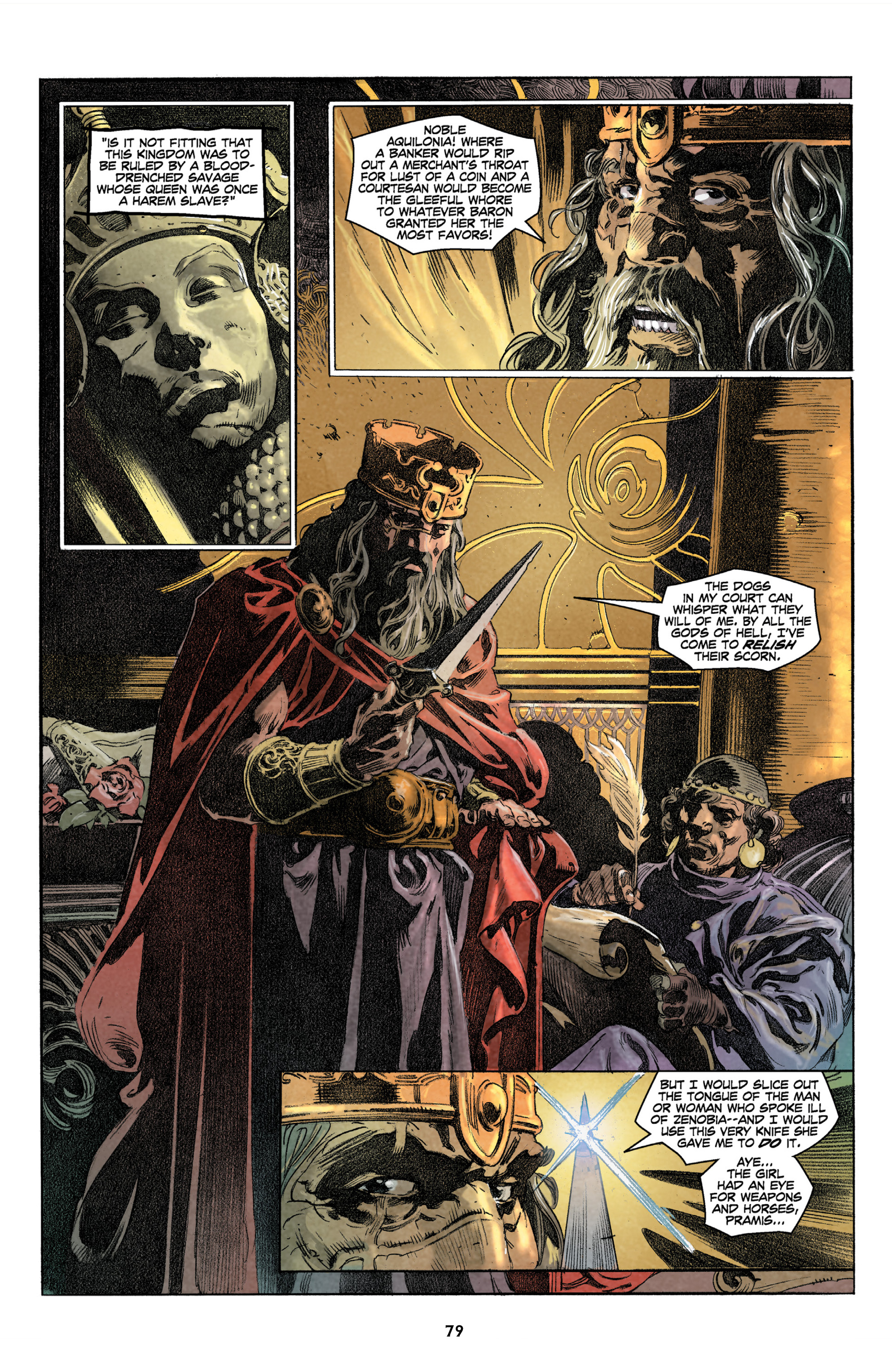 Read online King Conan: The Hour of the Dragon comic -  Issue # _TPB - 80
