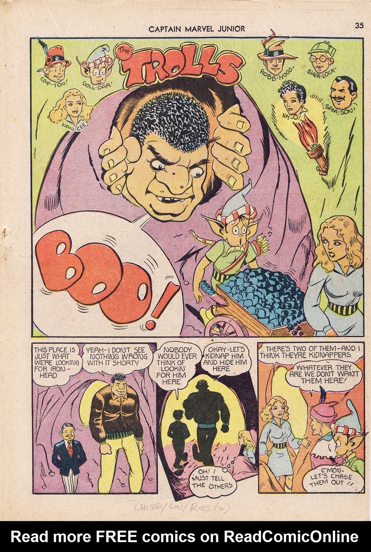 Read online Captain Marvel, Jr. comic -  Issue #6 - 34