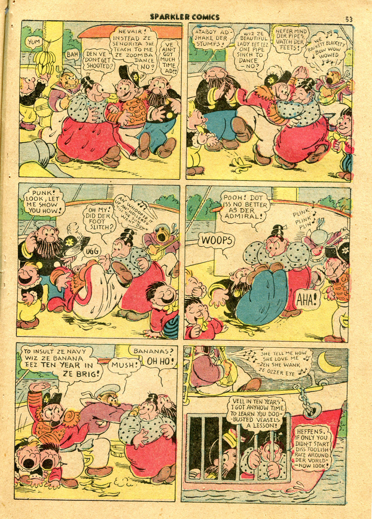 Read online Sparkler Comics comic -  Issue #24 - 55