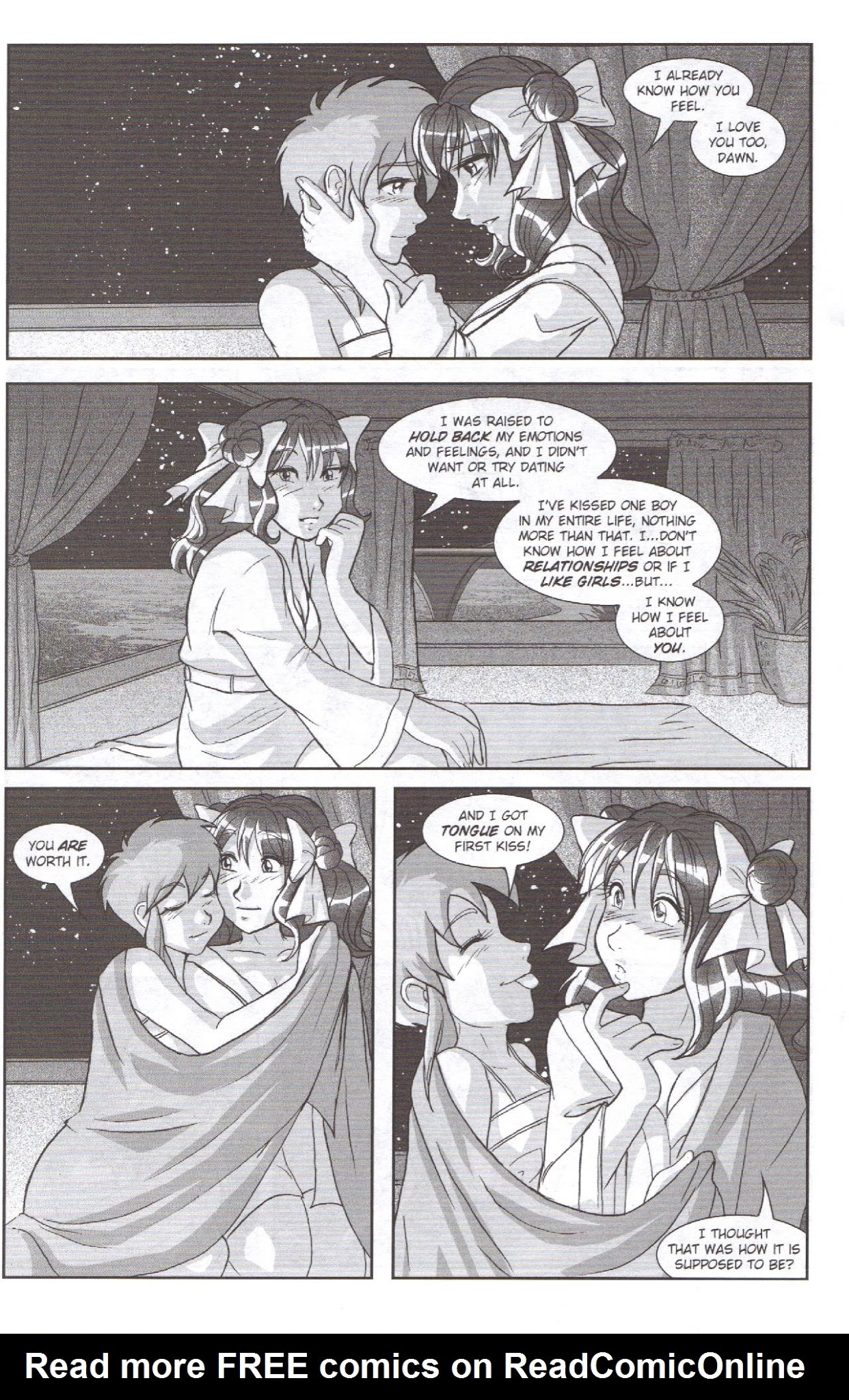 Read online Gold Digger/Ninja High School: Maidens of Twilight comic -  Issue #3 - 16