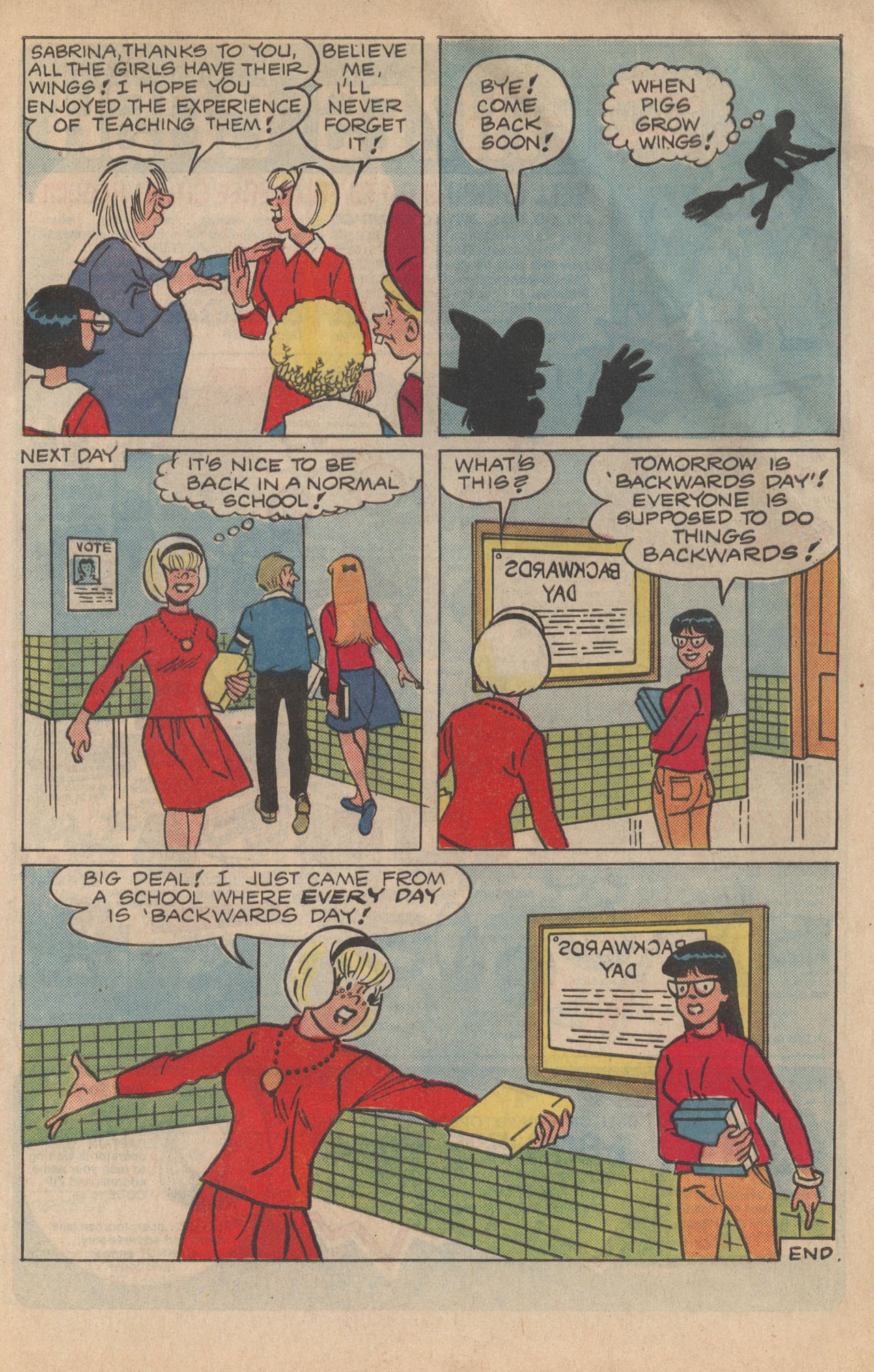 Read online Archie's TV Laugh-Out comic -  Issue #102 - 33