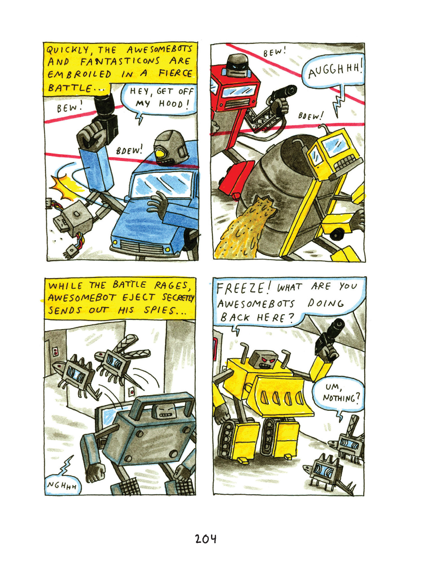 Read online Incredible Change-Bots: Two Point Something Something comic -  Issue # TPB (Part 2) - 101