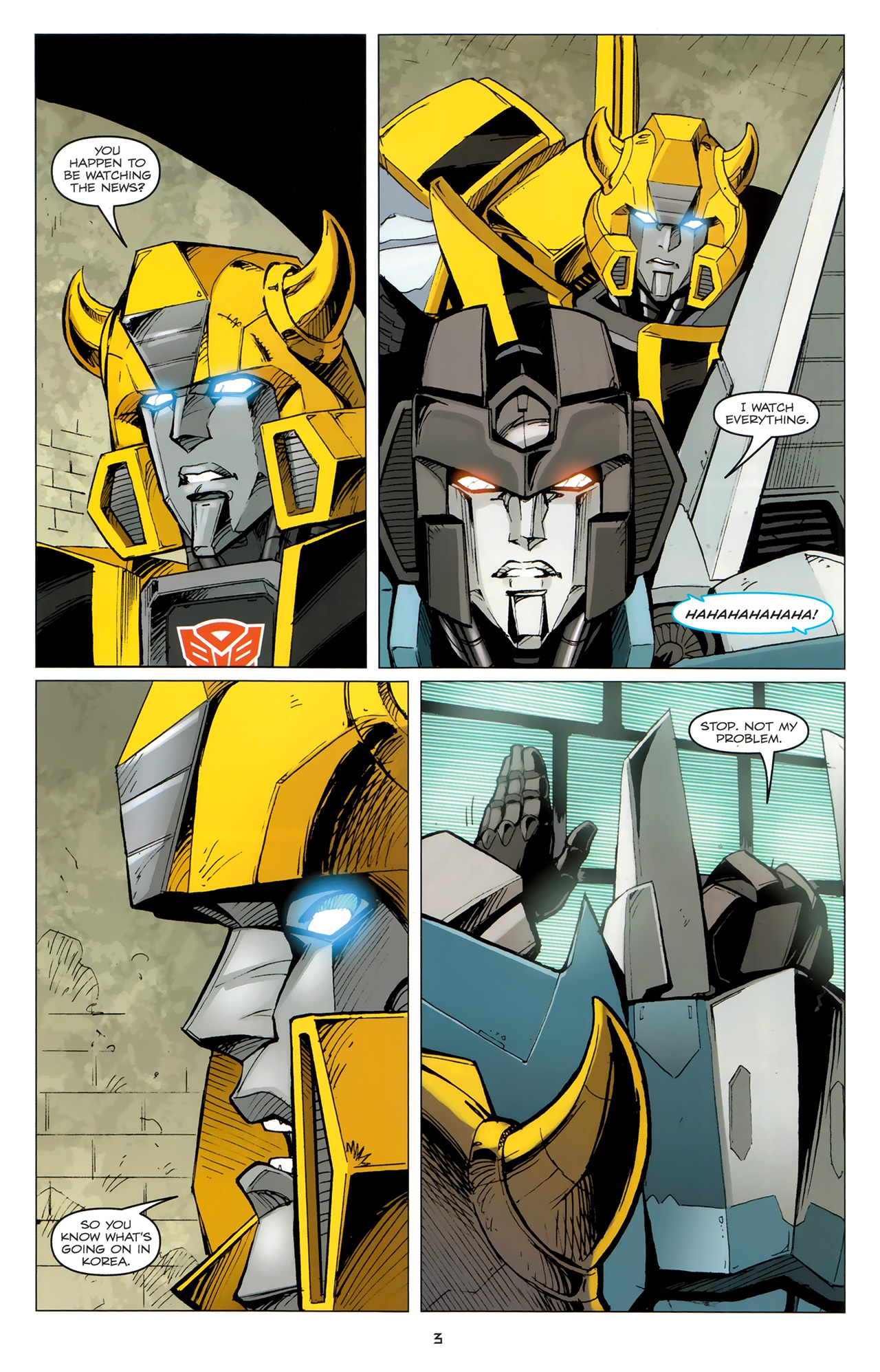 Read online The Transformers (2009) comic -  Issue #11 - 6