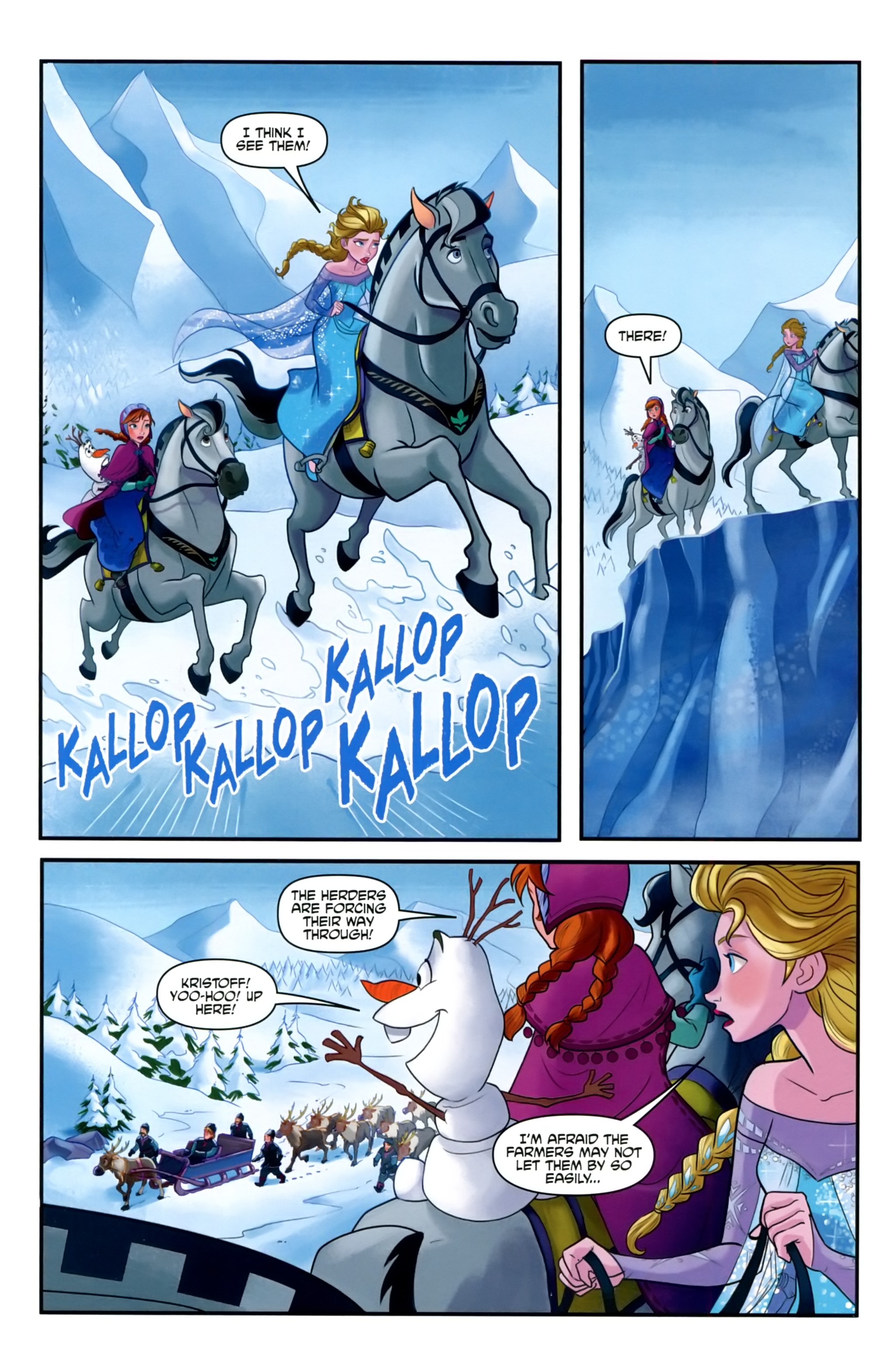 Read online Disney Frozen comic -  Issue #1 - 14