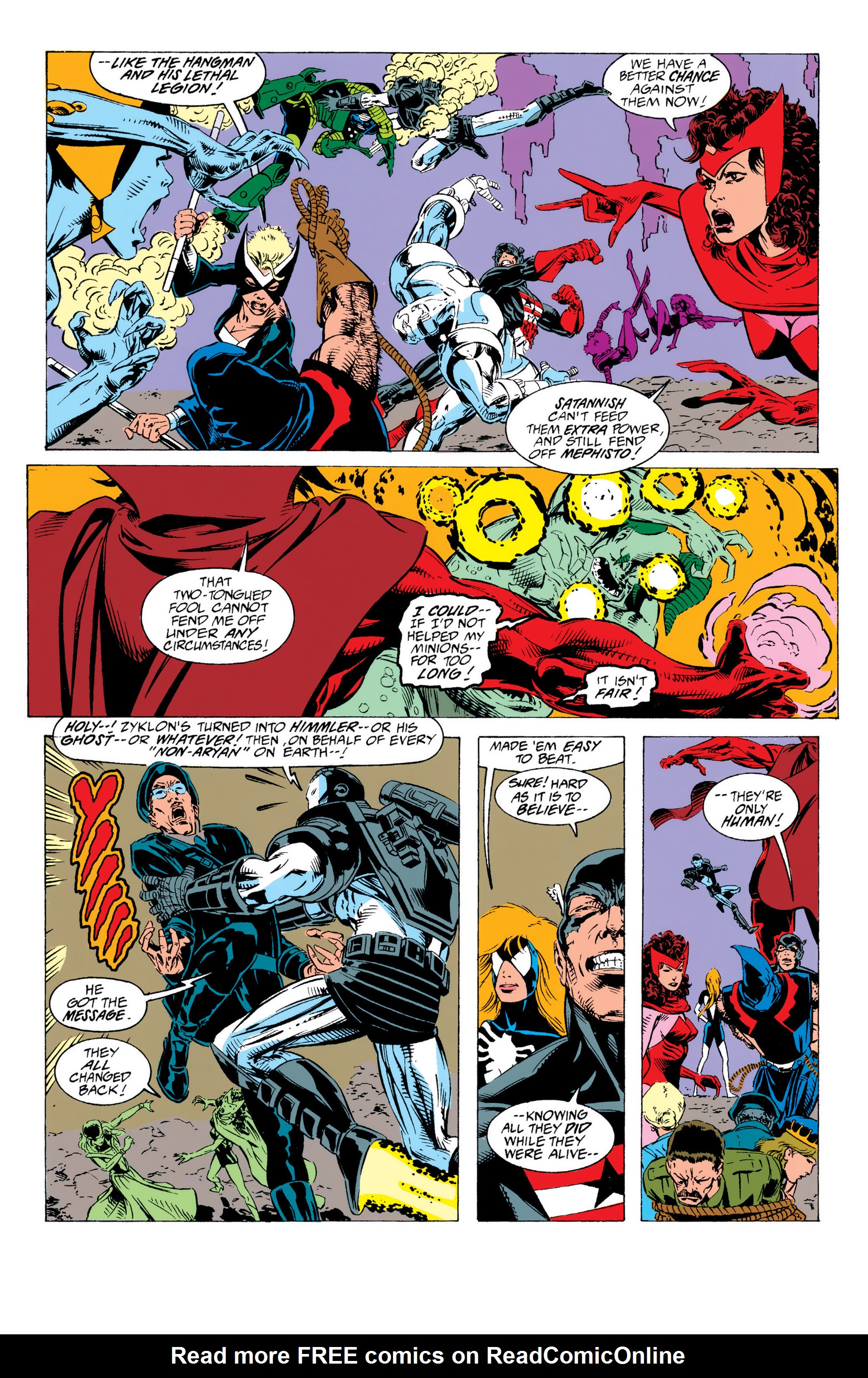 Read online Avengers West Coast (1989) comic -  Issue #100 - 20