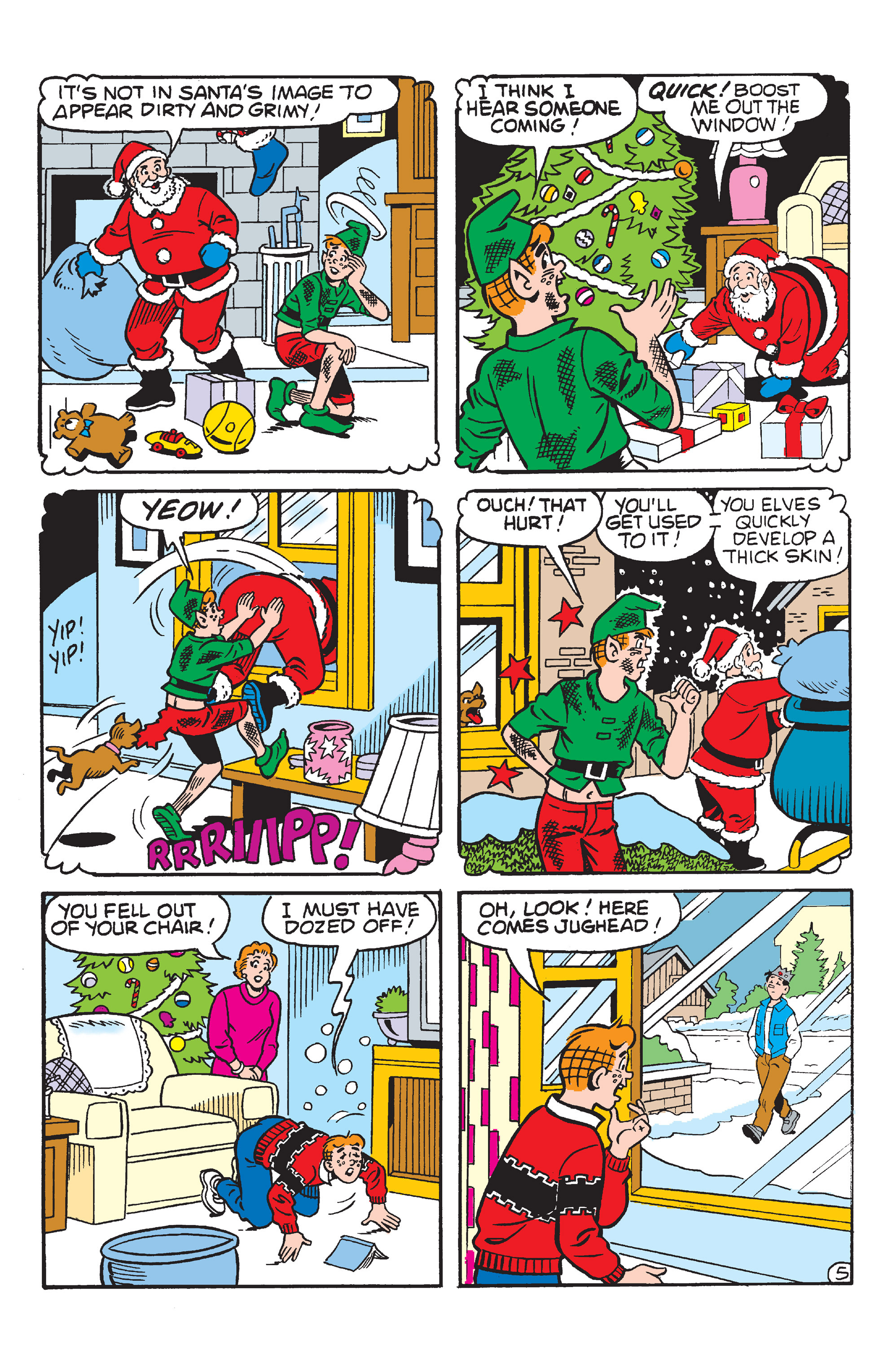 Read online Archie Meets Santa comic -  Issue # TPB - 80
