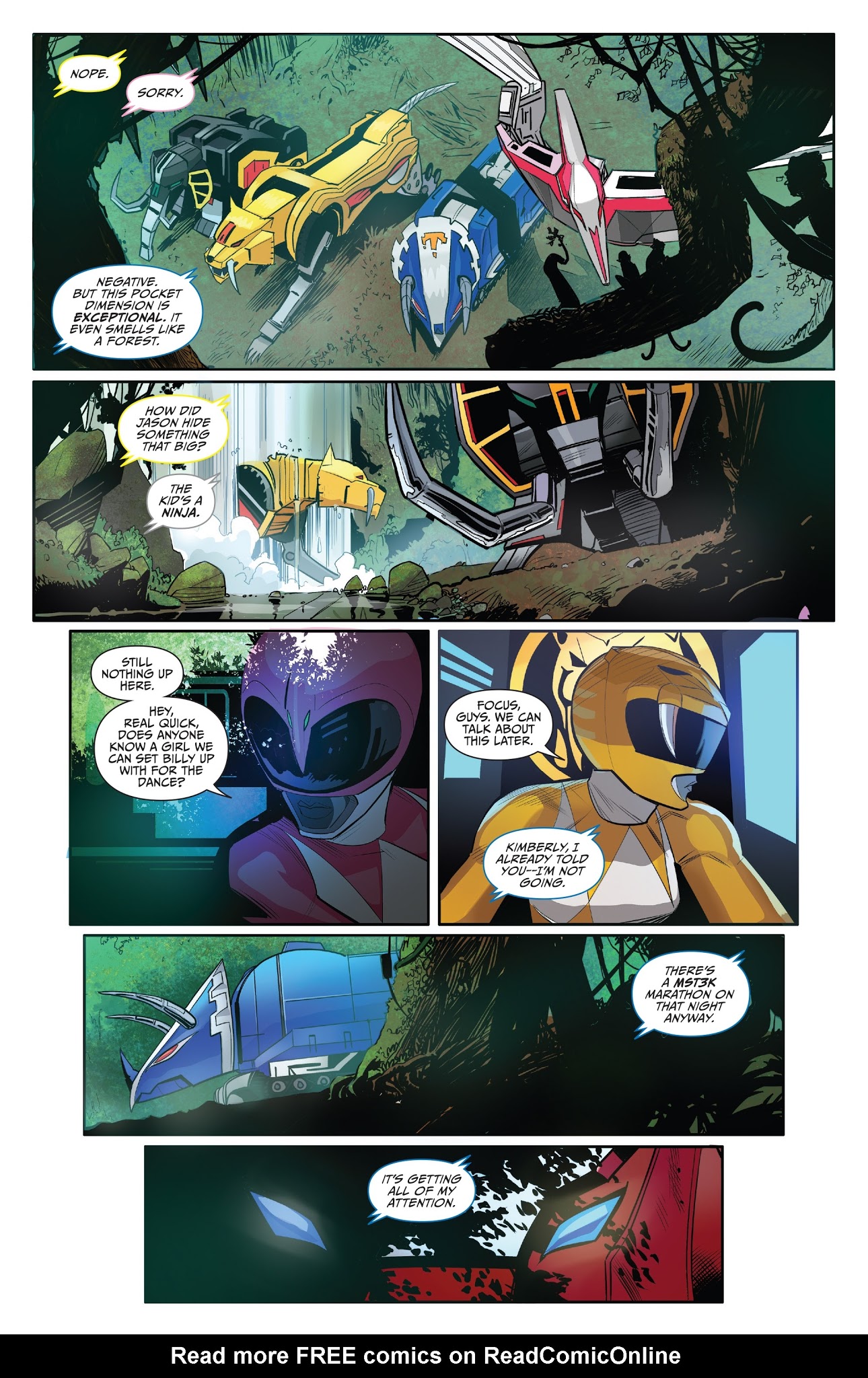 Read online Saban's Go Go Power Rangers comic -  Issue #5 - 21