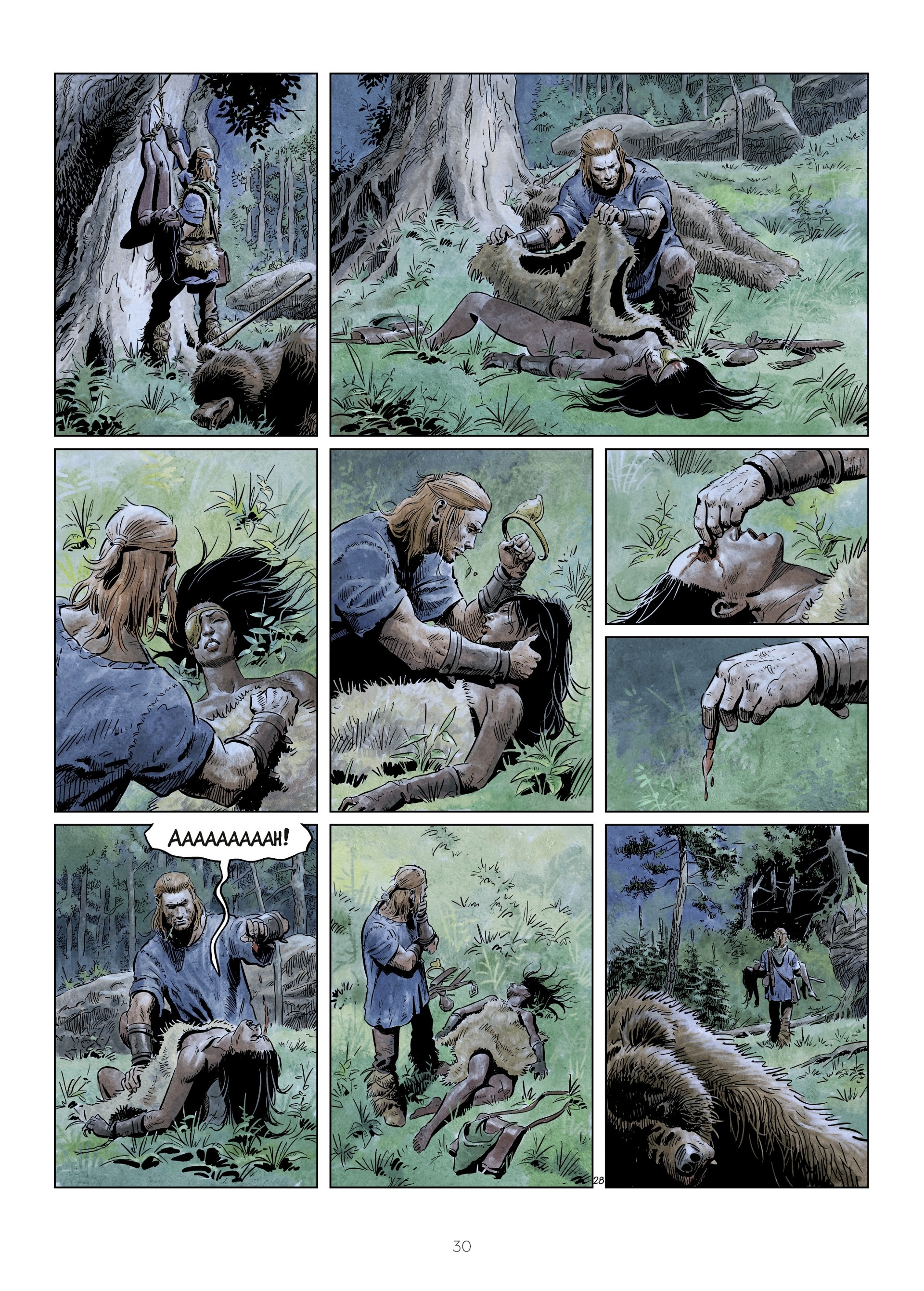 Read online The World of Thorgal: Wolfcub comic -  Issue #5 - 32