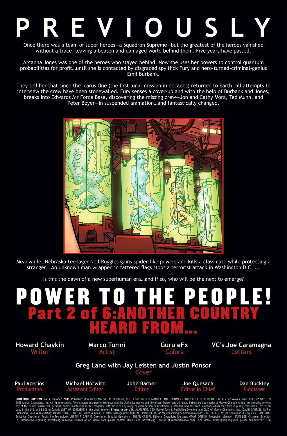 Read online Squadron Supreme (2008) comic -  Issue #2 - 2