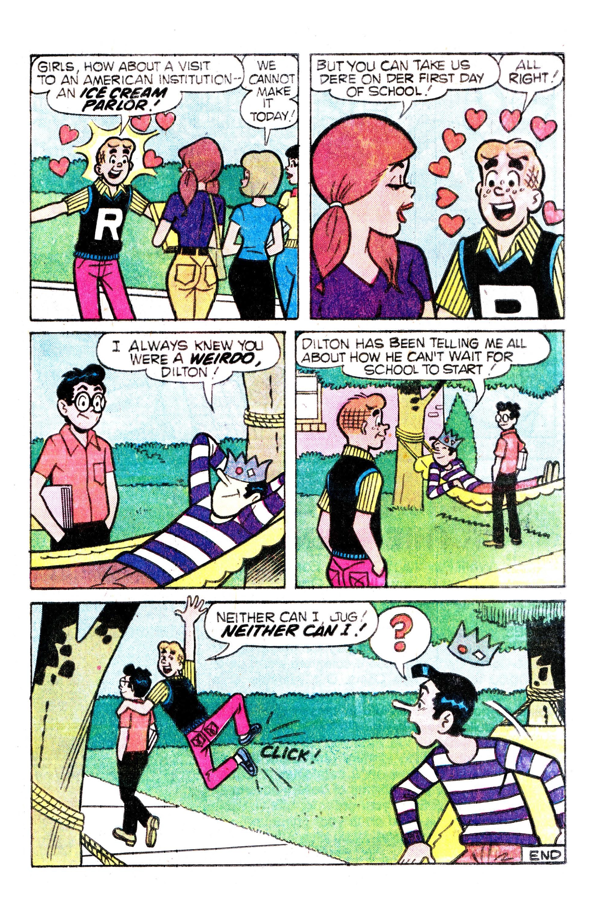 Read online Archie (1960) comic -  Issue #299 - 25