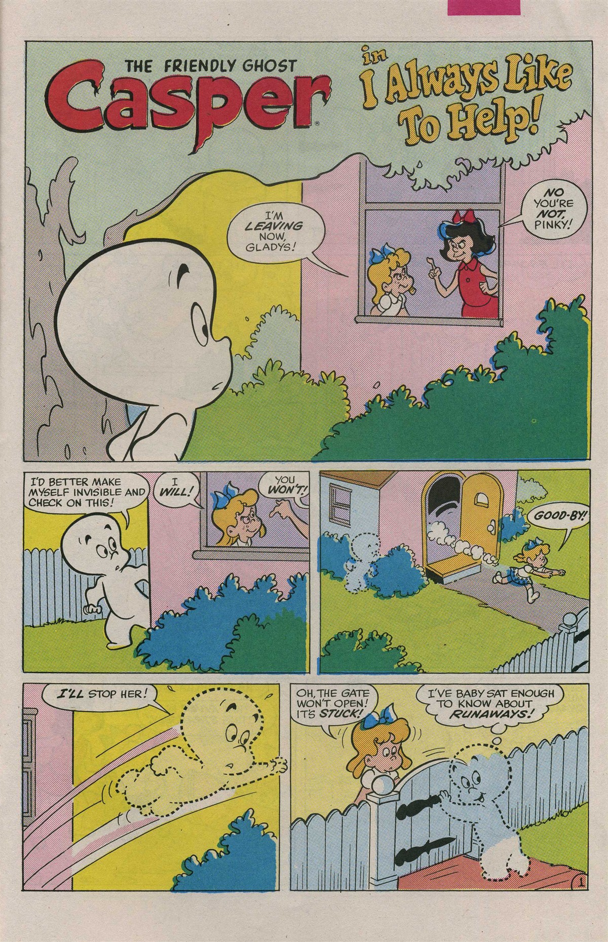 Read online Casper the Friendly Ghost (1991) comic -  Issue #16 - 20