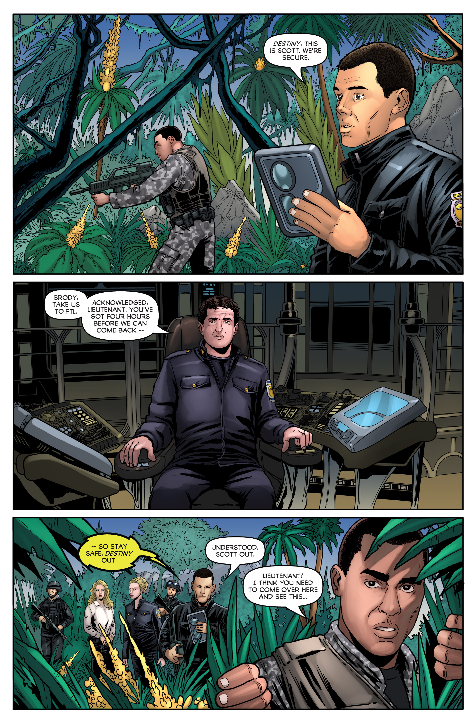 Read online Stargate Universe comic -  Issue #4 - 14