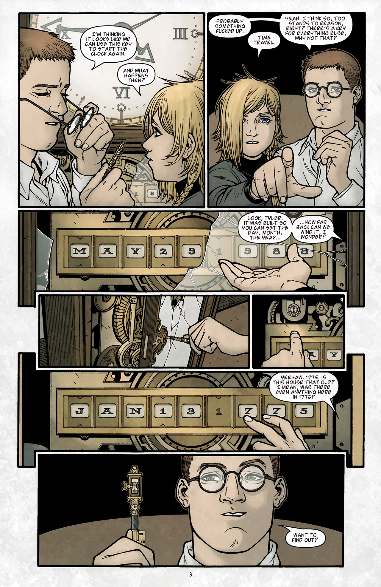 Read online Locke & Key: Clockworks comic -  Issue #3 - 6