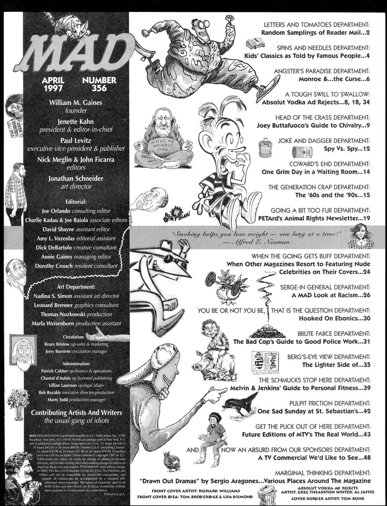 Read online MAD comic -  Issue #356 - 3