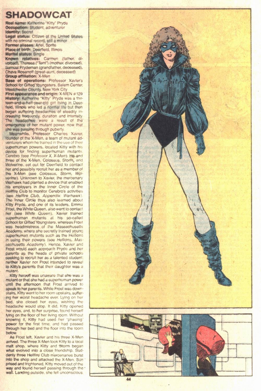 Read online The Official Handbook of the Marvel Universe Deluxe Edition comic -  Issue #11 - 46