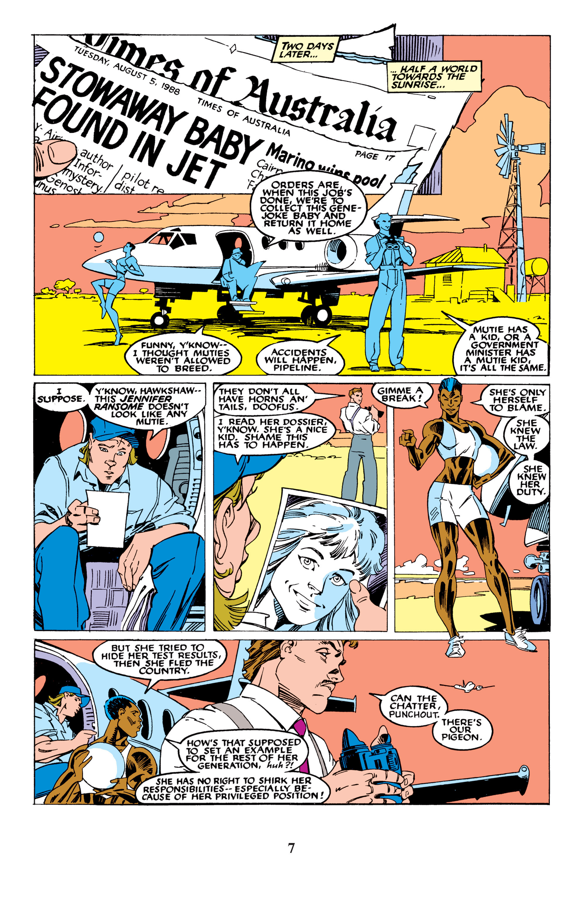 Read online Uncanny X-Men (1963) comic -  Issue #235 - 7