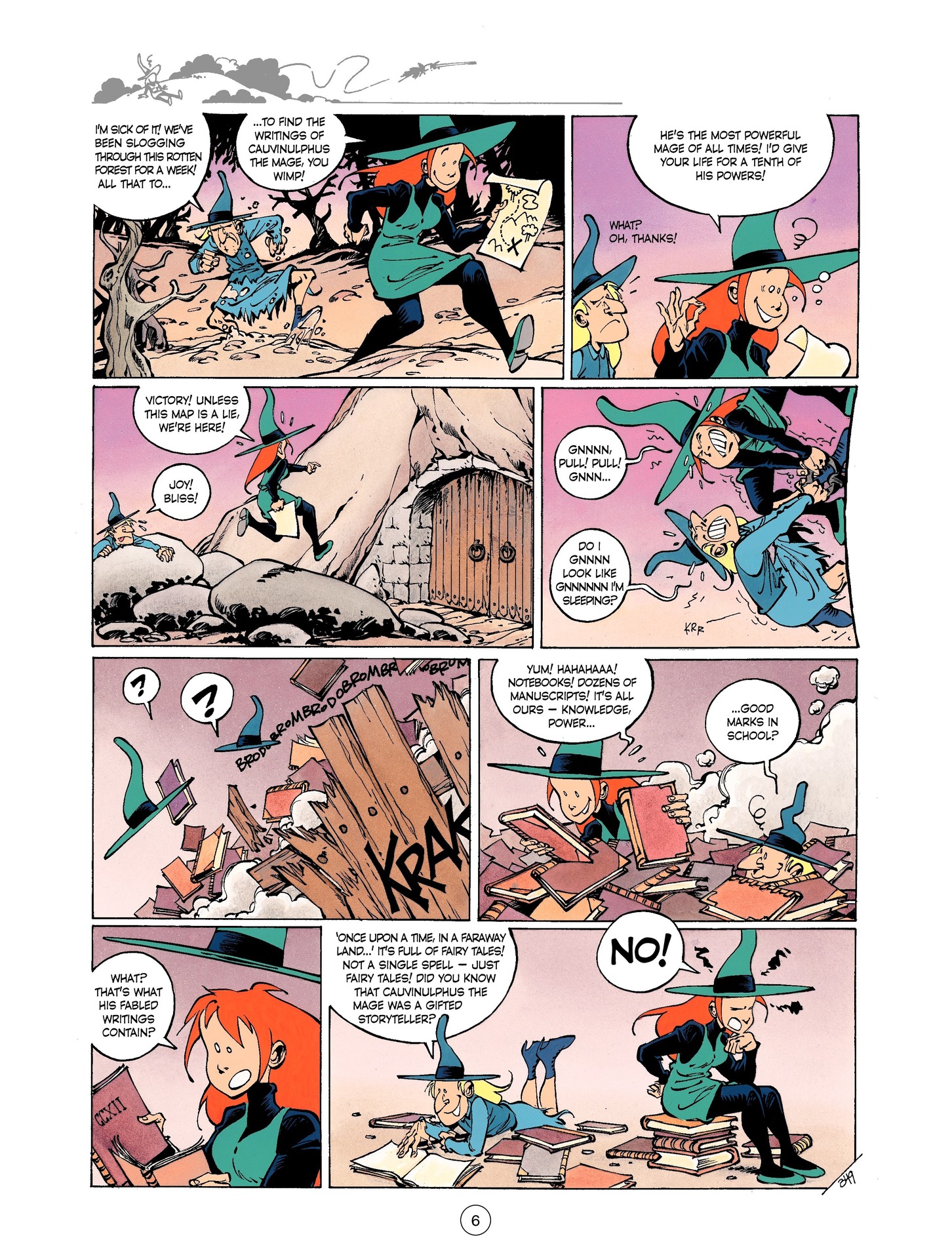 Read online Melusine comic -  Issue #5 - 6