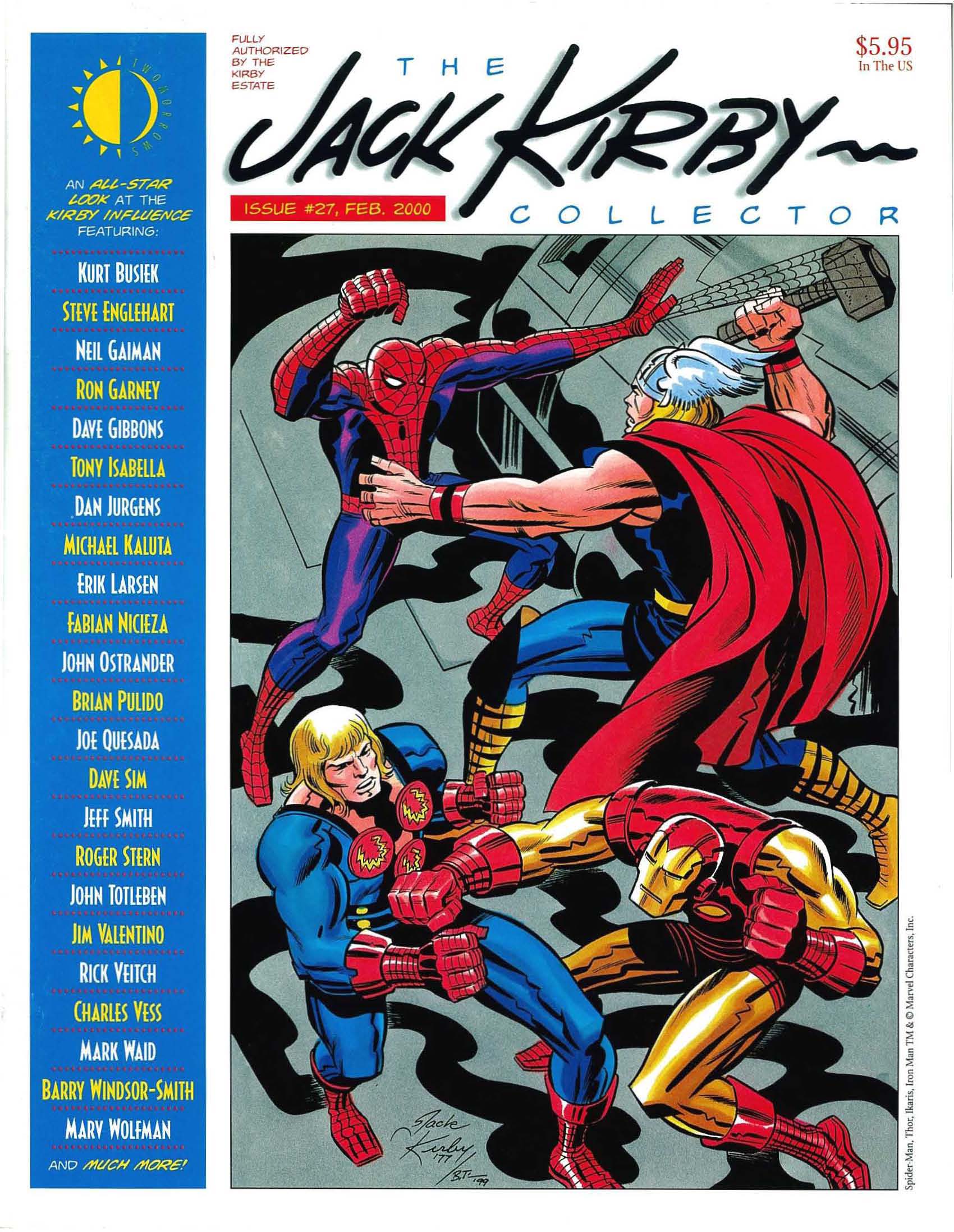Read online The Jack Kirby Collector comic -  Issue #27 - 1