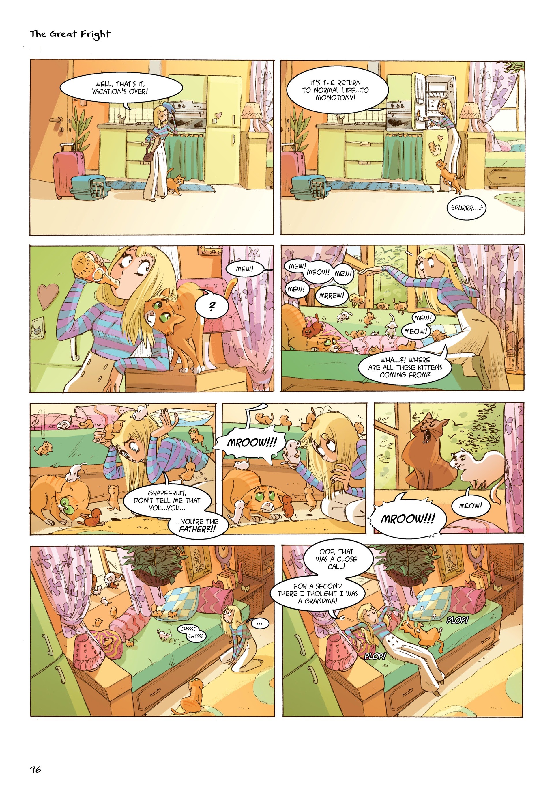 Read online Cats! Purrfect Strangers comic -  Issue # TPB (Part 1) - 97