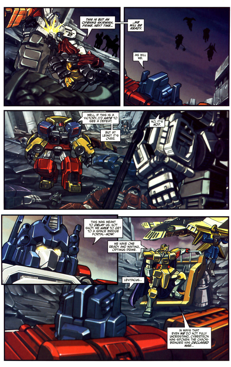 Read online Transformers Energon comic -  Issue #21 - 21