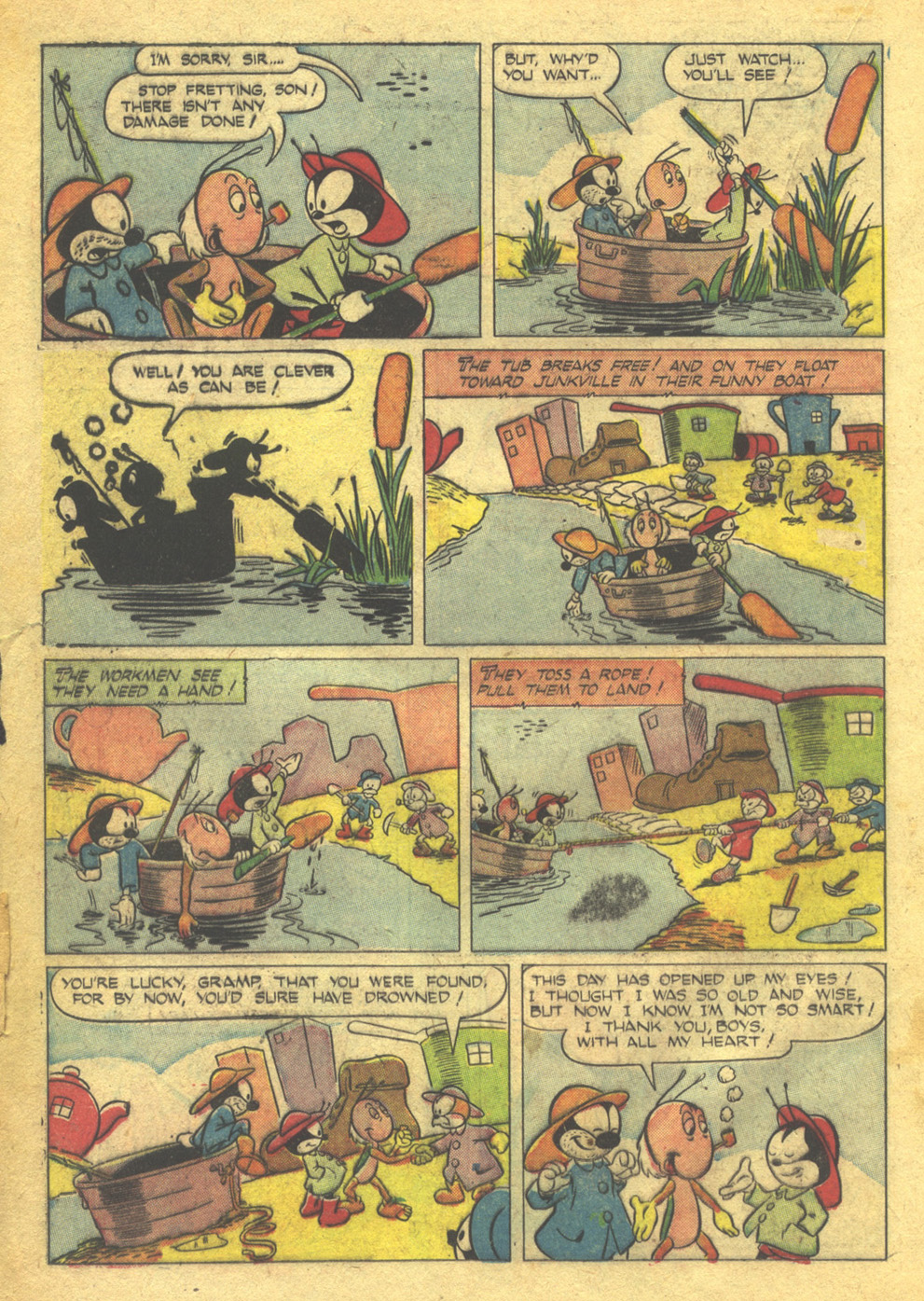 Read online Walt Disney's Comics and Stories comic -  Issue #104 - 28